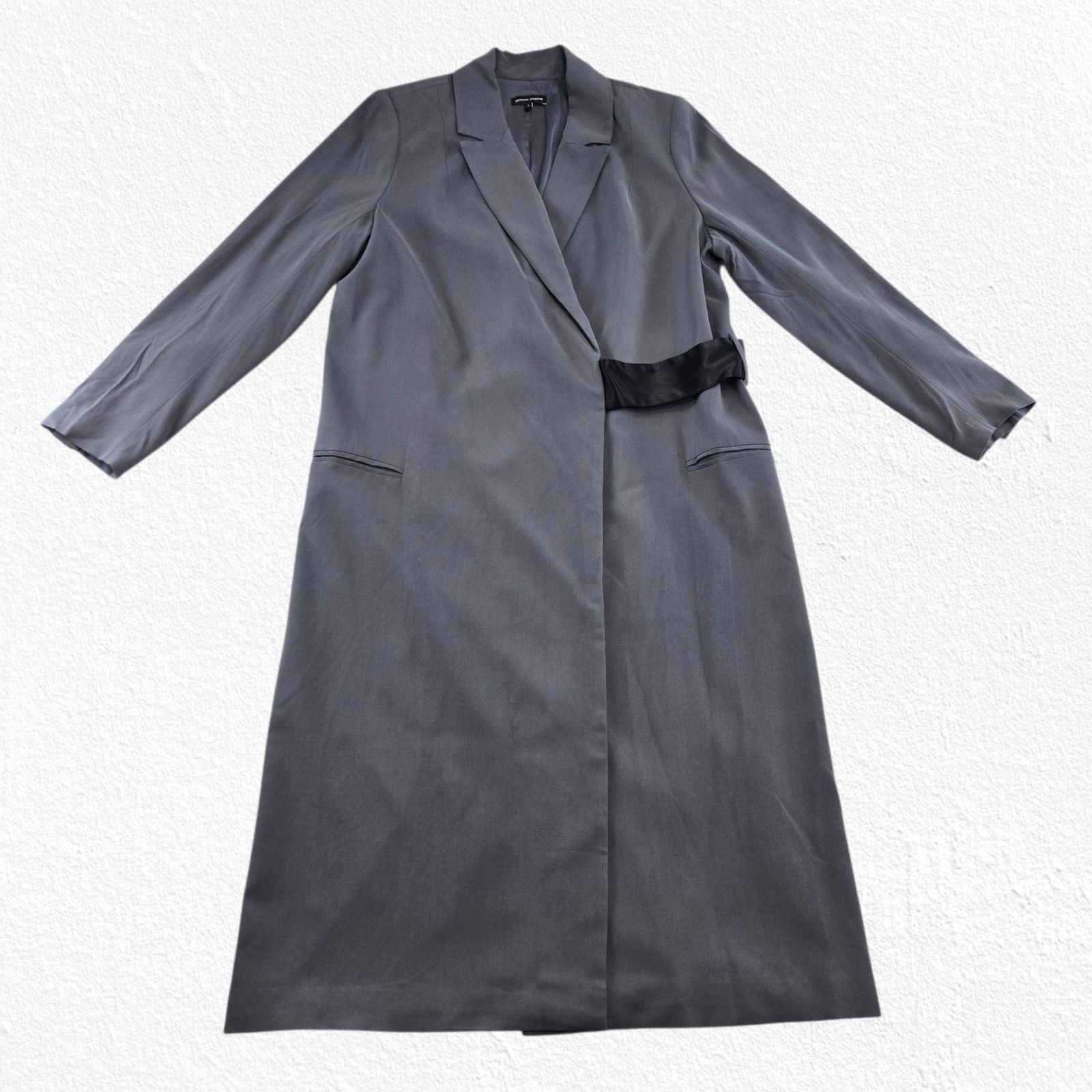 Other Universal Standard Gray Long Blazer Coat Size Small Size S / US 4 / IT 40 - 5 Thumbnail