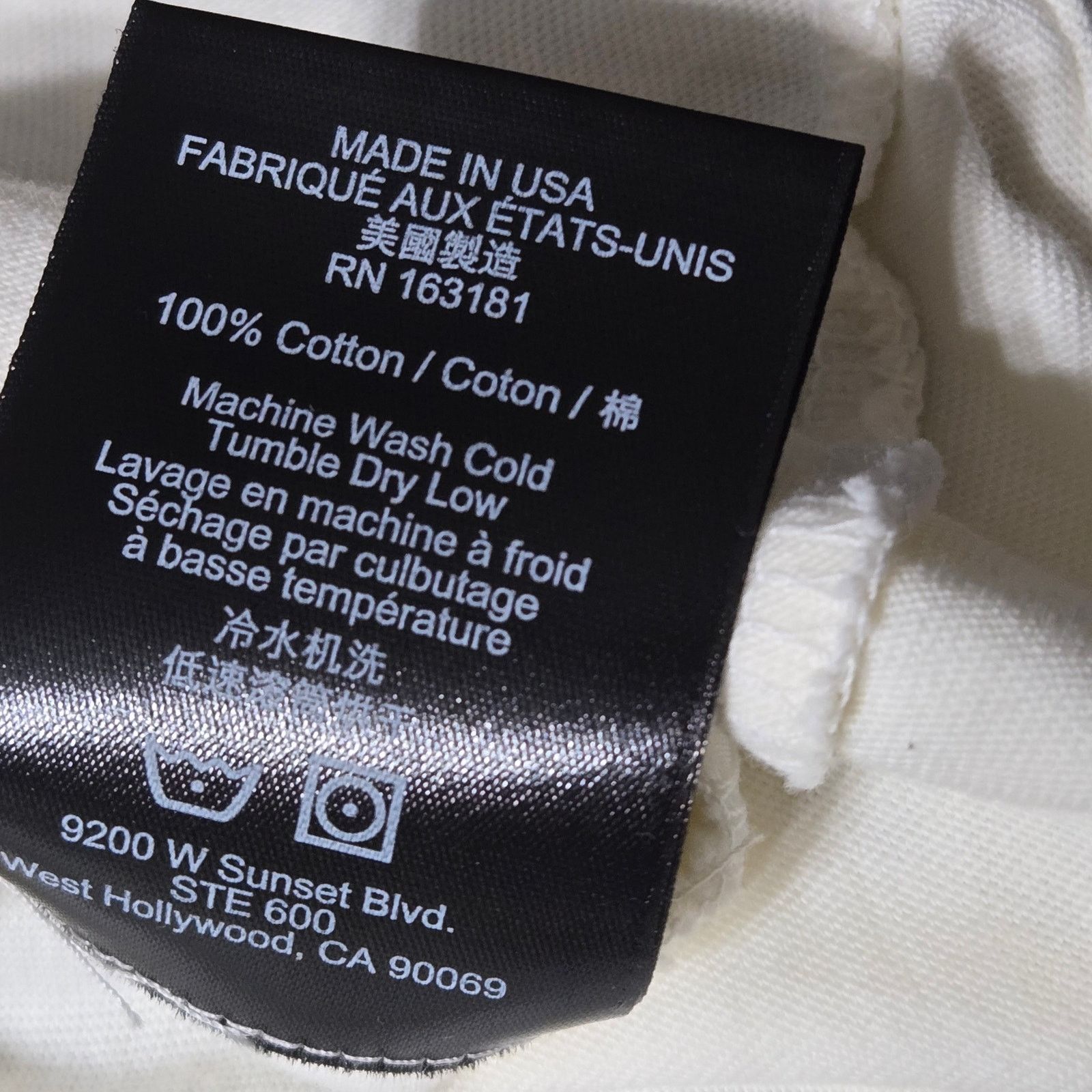 Rhude Rhude Size 2XL Men's Off White Off Road Graphic Tee Size US XXL / EU 58 / 5 - 4 Thumbnail