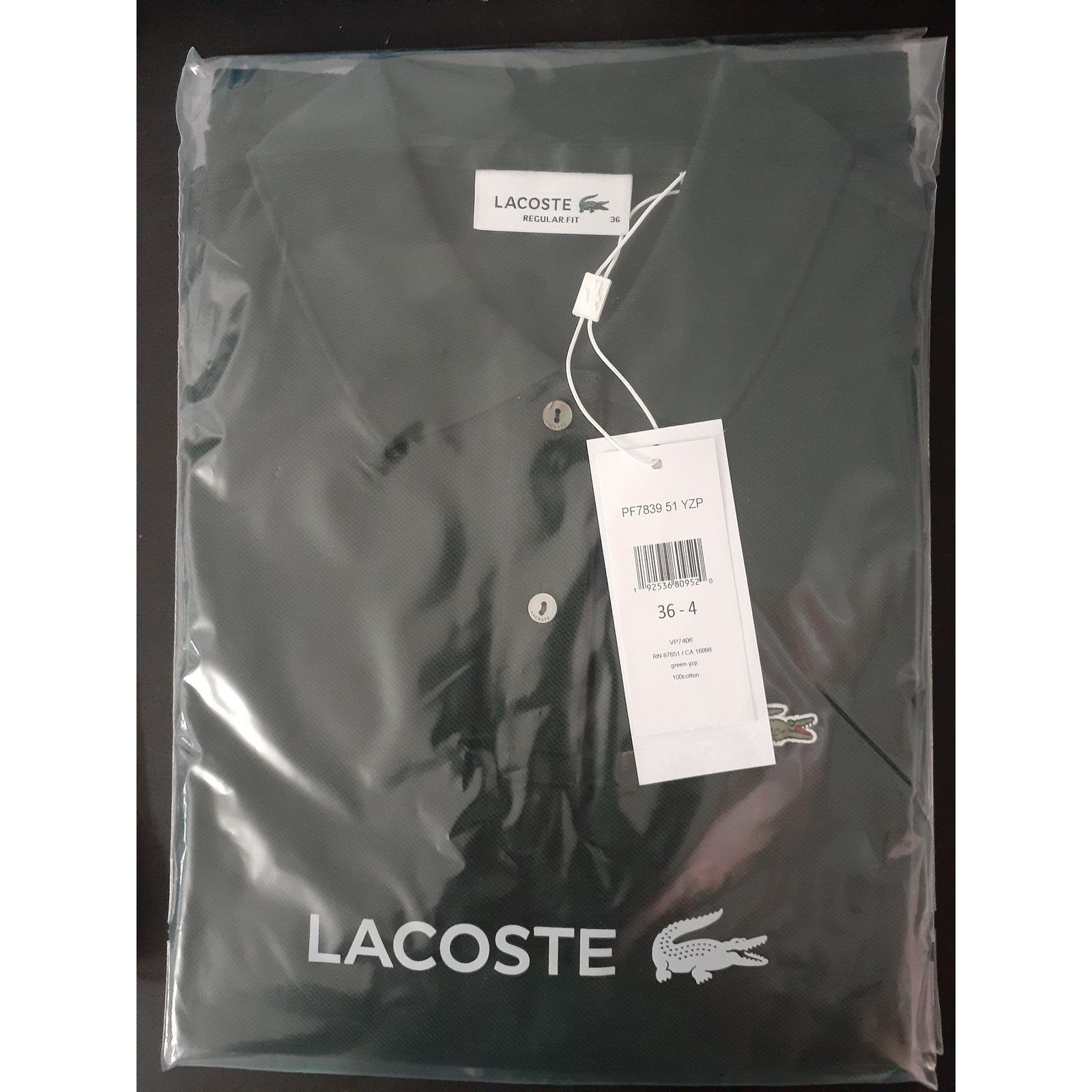Lacoste Lacoste Women's Classic Fit Petit Piqu Polo Sinople Green 4 Size S / US 4 / IT 40 - 2 Thumbnail