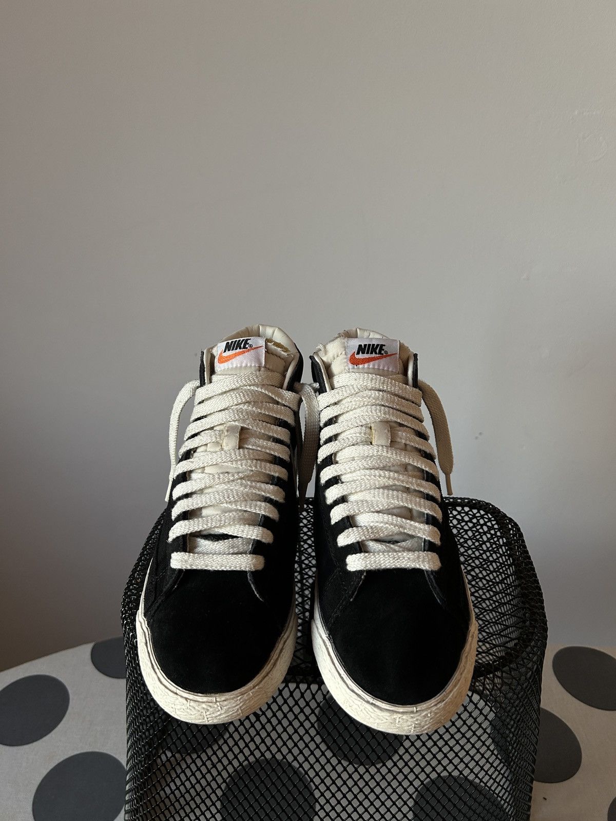 Nike × Vintage 🔥VINTAGE NIKE BLAZER HIGH BLACK 00s🔥 Size US 6 / IT 36 - 3 Thumbnail