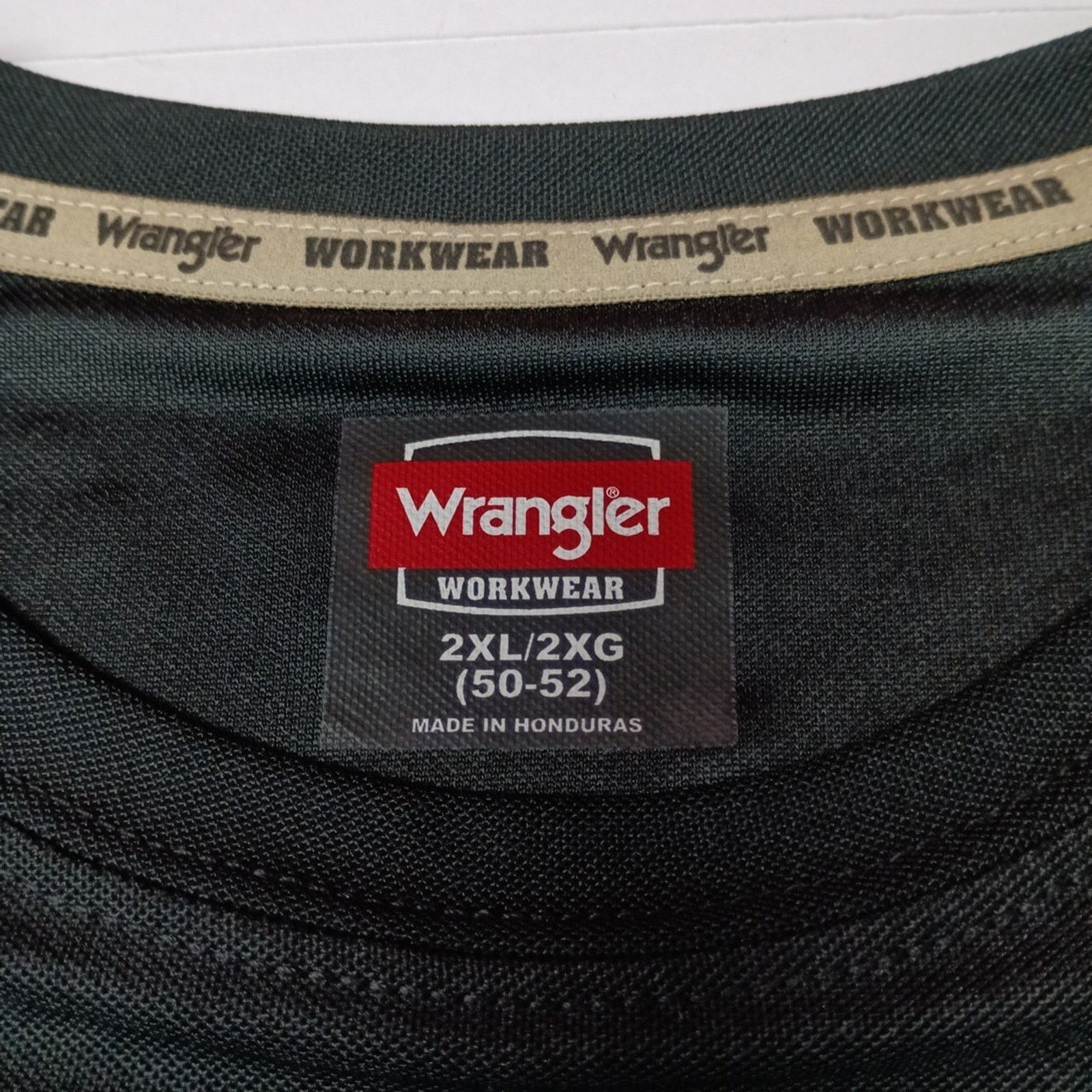 Wrangler Wrangler Pocket Tee Men's Size 2XL 50-52 Black Relaxed Fit Size US XXL / EU 58 / 5 - 4 Thumbnail
