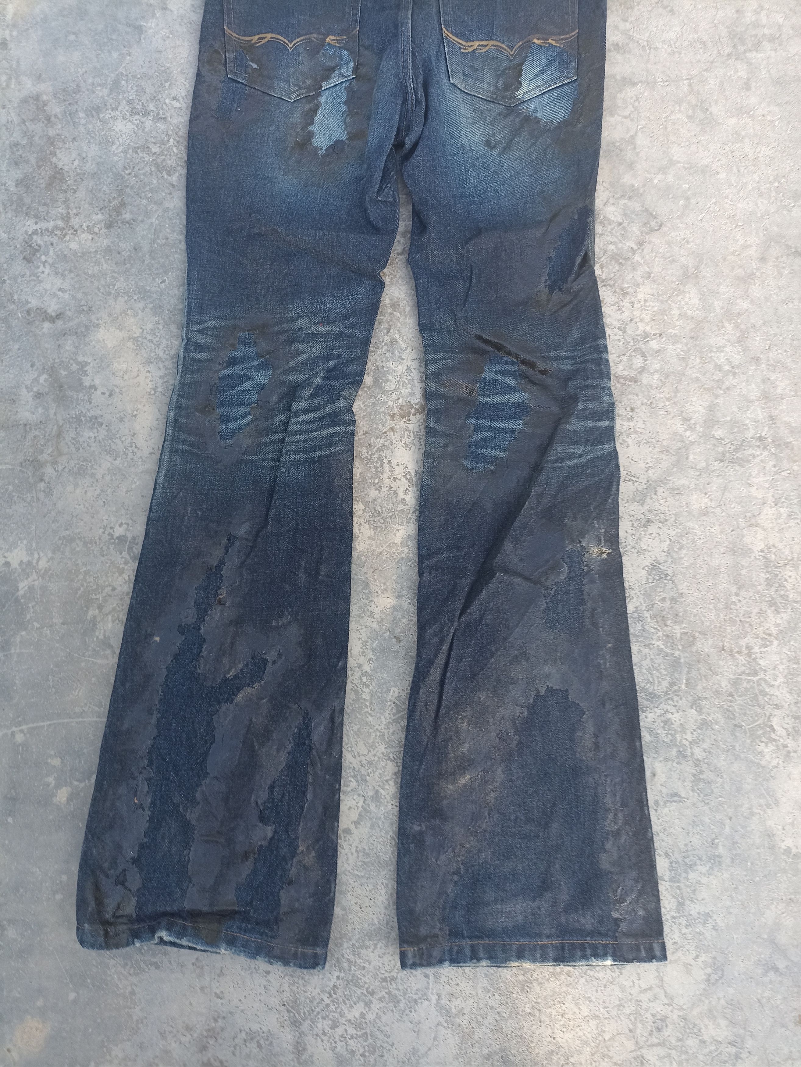 GOSTAR DE FUGA 🔥 Steals Gostar de Fuga jeans Flared Archives beauty beast Size US 30 / EU 46 - 10 Thumbnail