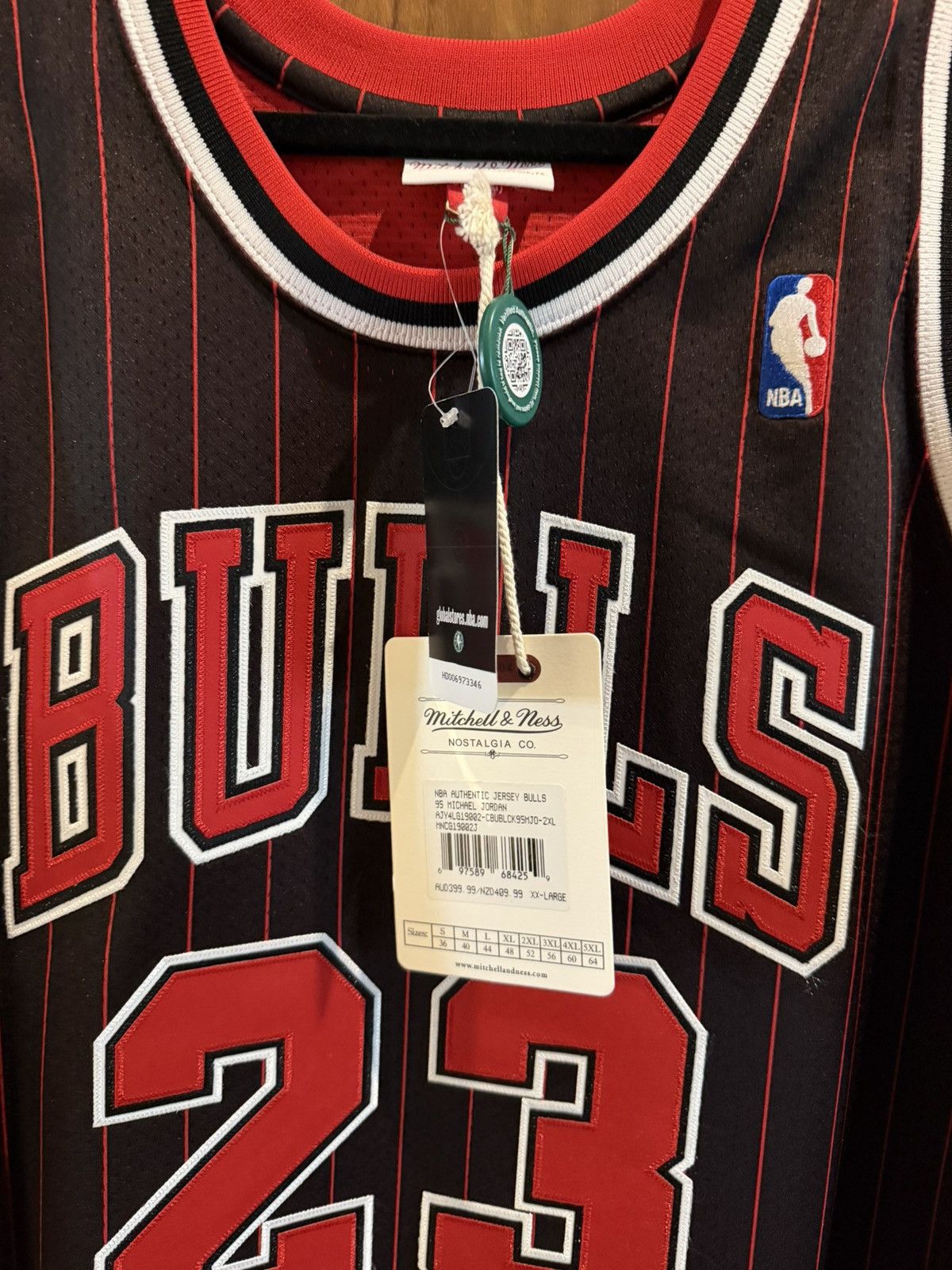 Mitchell & Ness Michael Jordan jersey Chicago Bulls Size US XXL / EU 58 / 5 - 4 Thumbnail