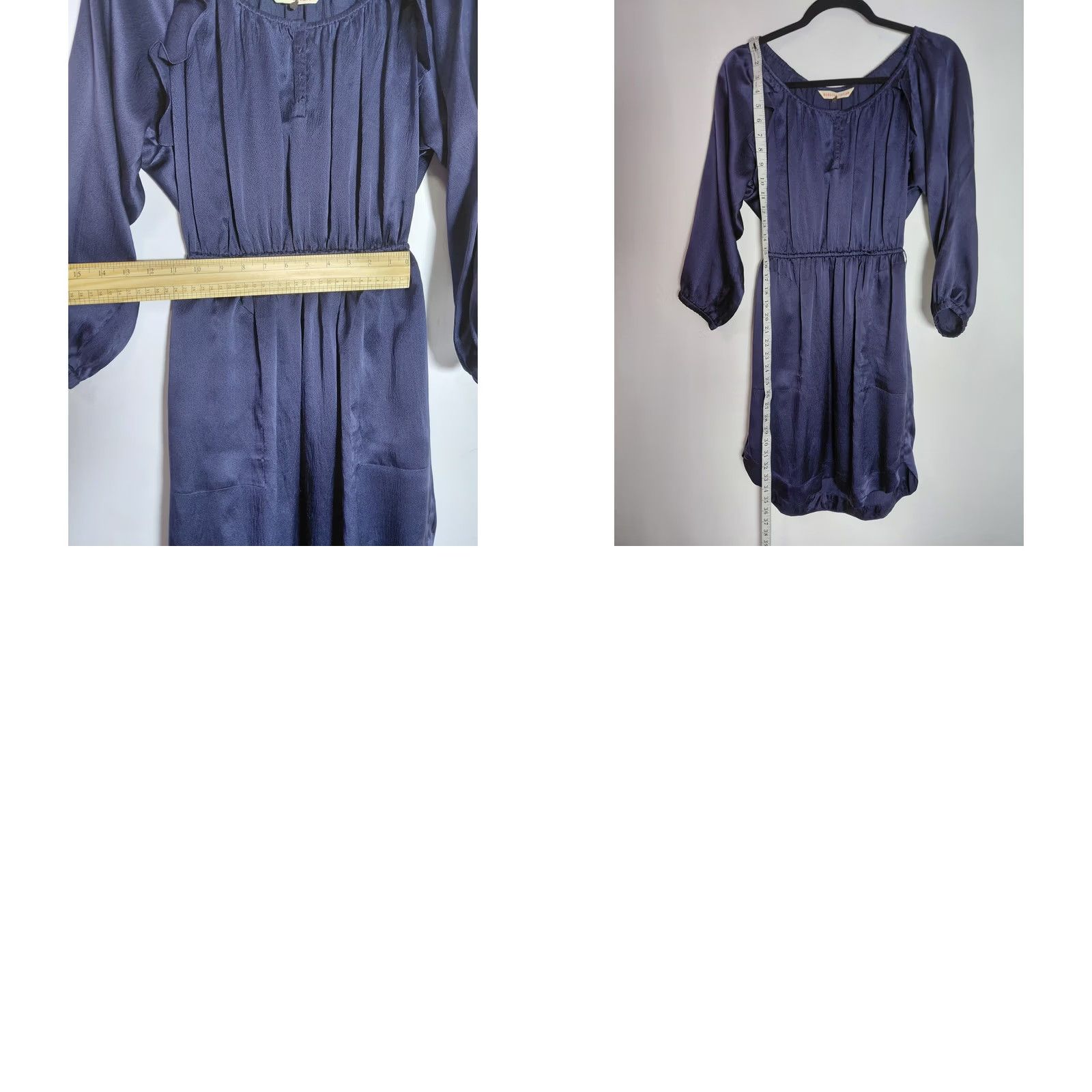 Rebecca Taylor Rebecca Taylor Dress Womens 2XS Purple Silk Long Sleeve Short Women Size Size XXS / US 00 / IT 34 - 8 Thumbnail
