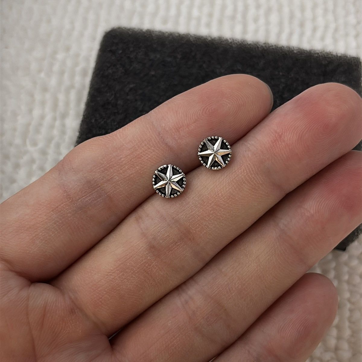 Other 7mm Small Star Stud Earrings for Men Women Hip Hop Unisex Size ONE SIZE - 6 Thumbnail