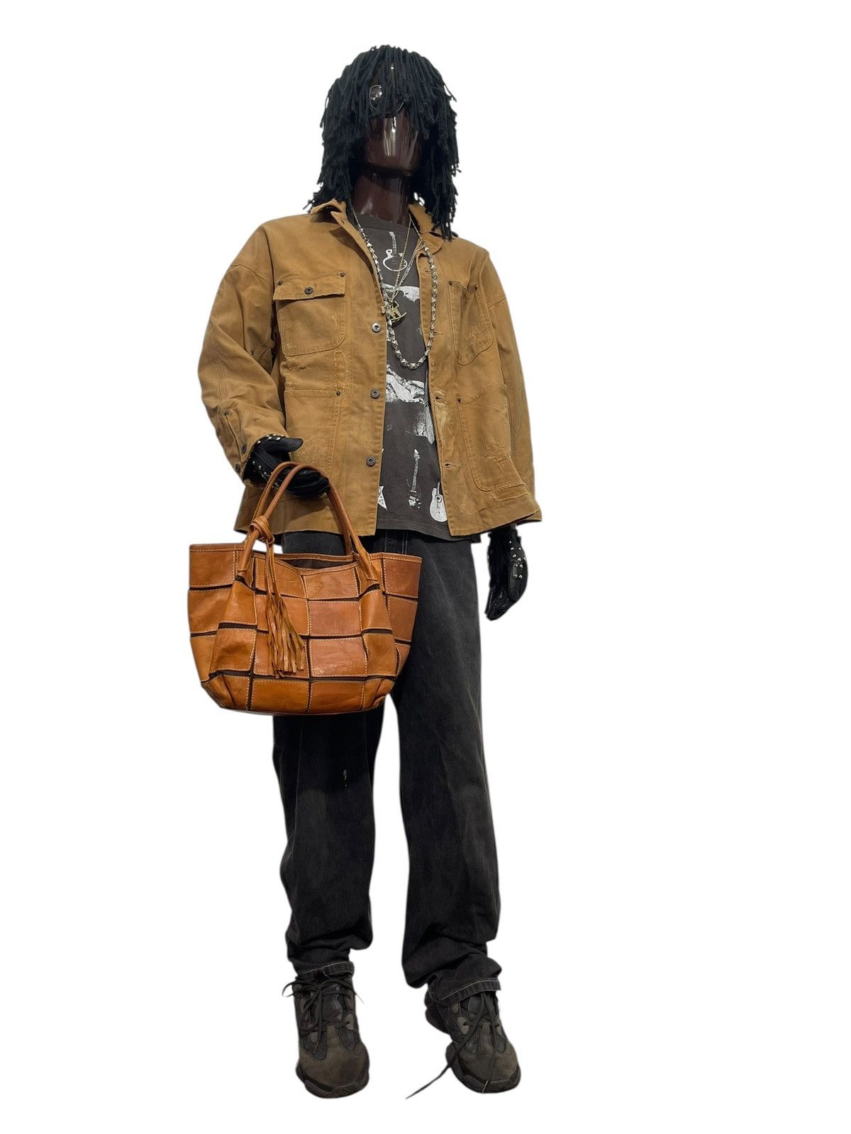 Genuine Leather Full Leather Peaks Peak Japan Tote Bag 6🟩 Size ONE SIZE - 3 Thumbnail