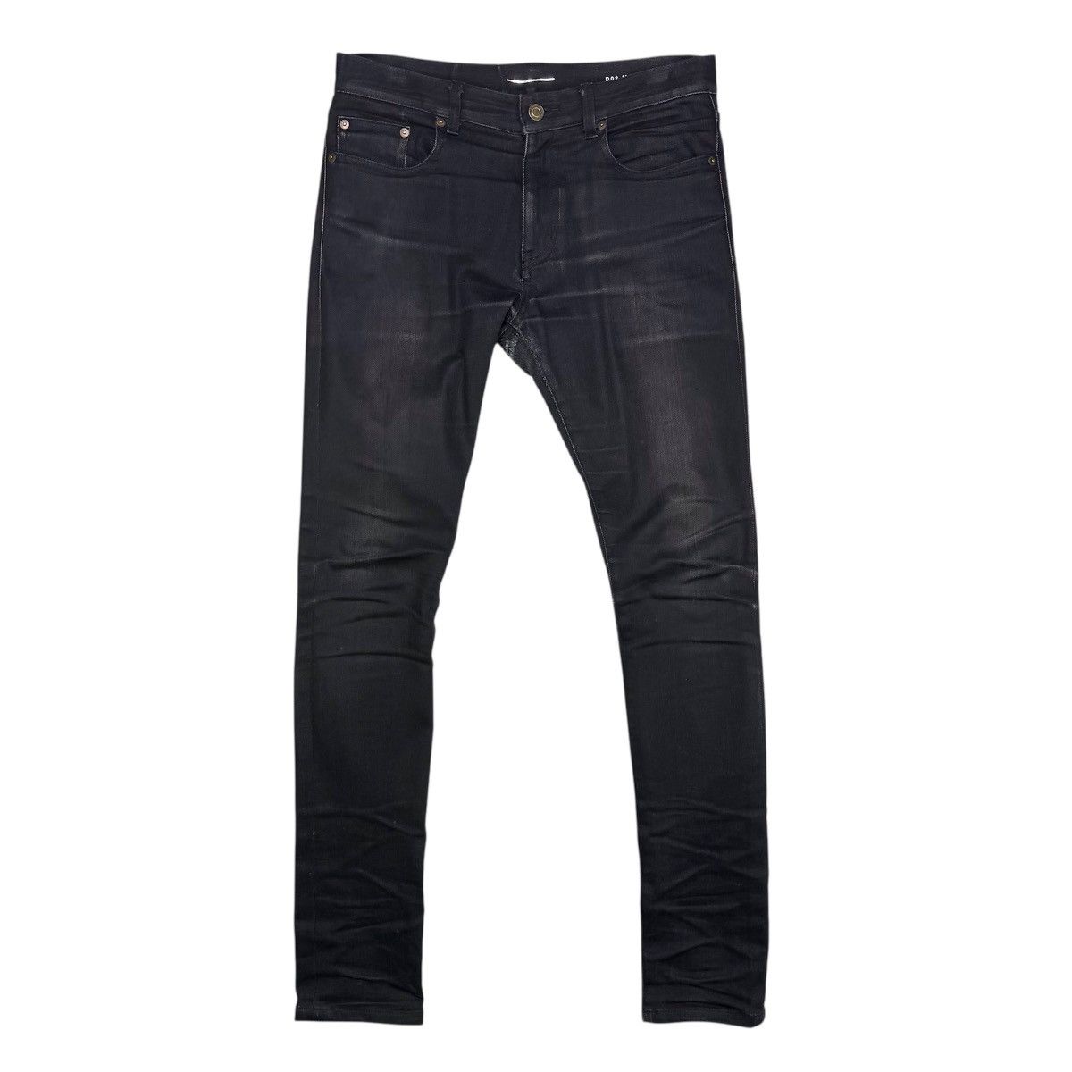 Saint Laurent Paris SAINT LAURENT PARIS FW13 BLACK D02 DENIM Size US 30 / EU 46 - 2 Thumbnail