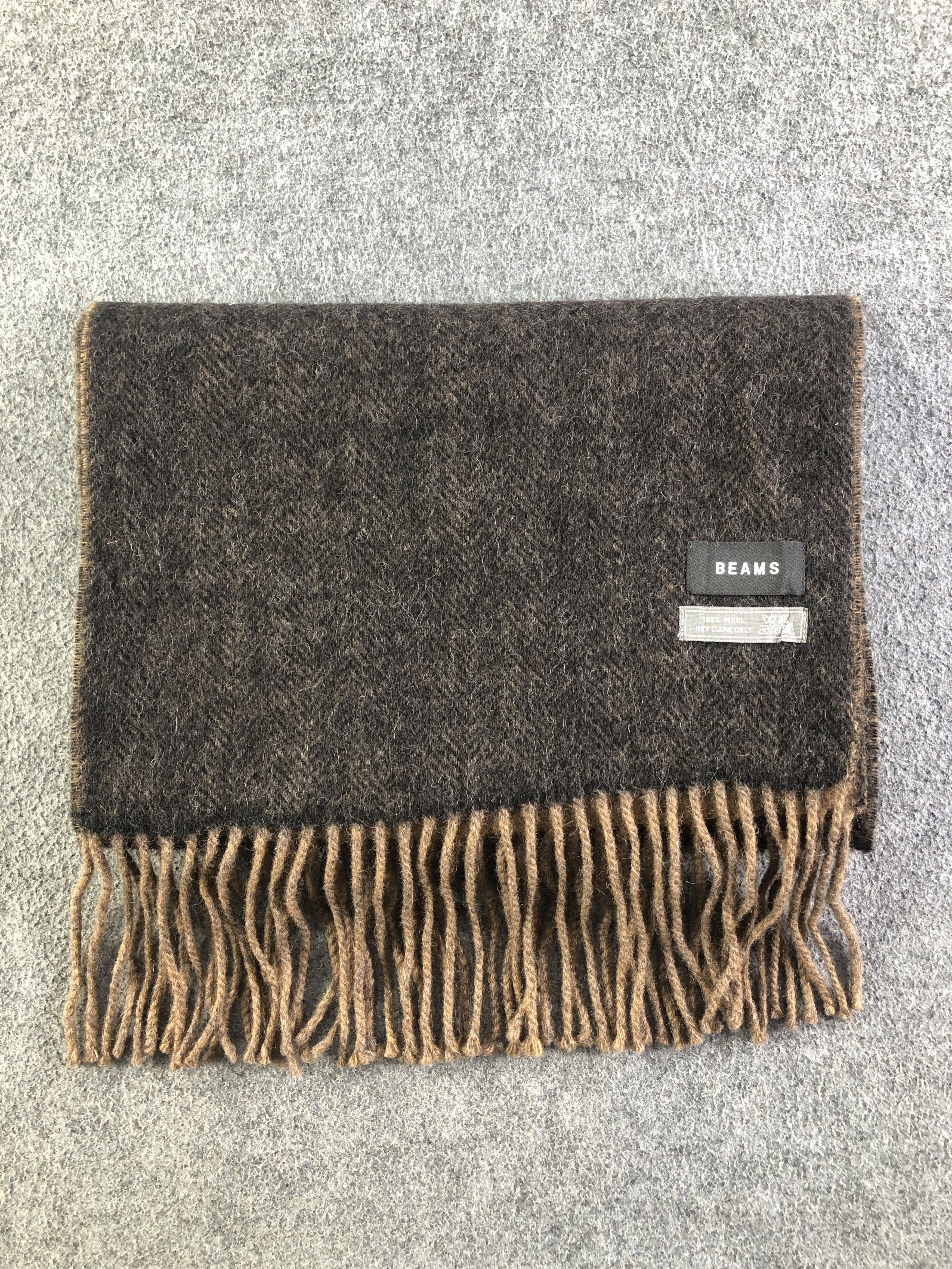 Beams Plus Beams Lambswool Scarf / Muffler / Neckwear SS1253 Size ONE SIZE - 6 Thumbnail
