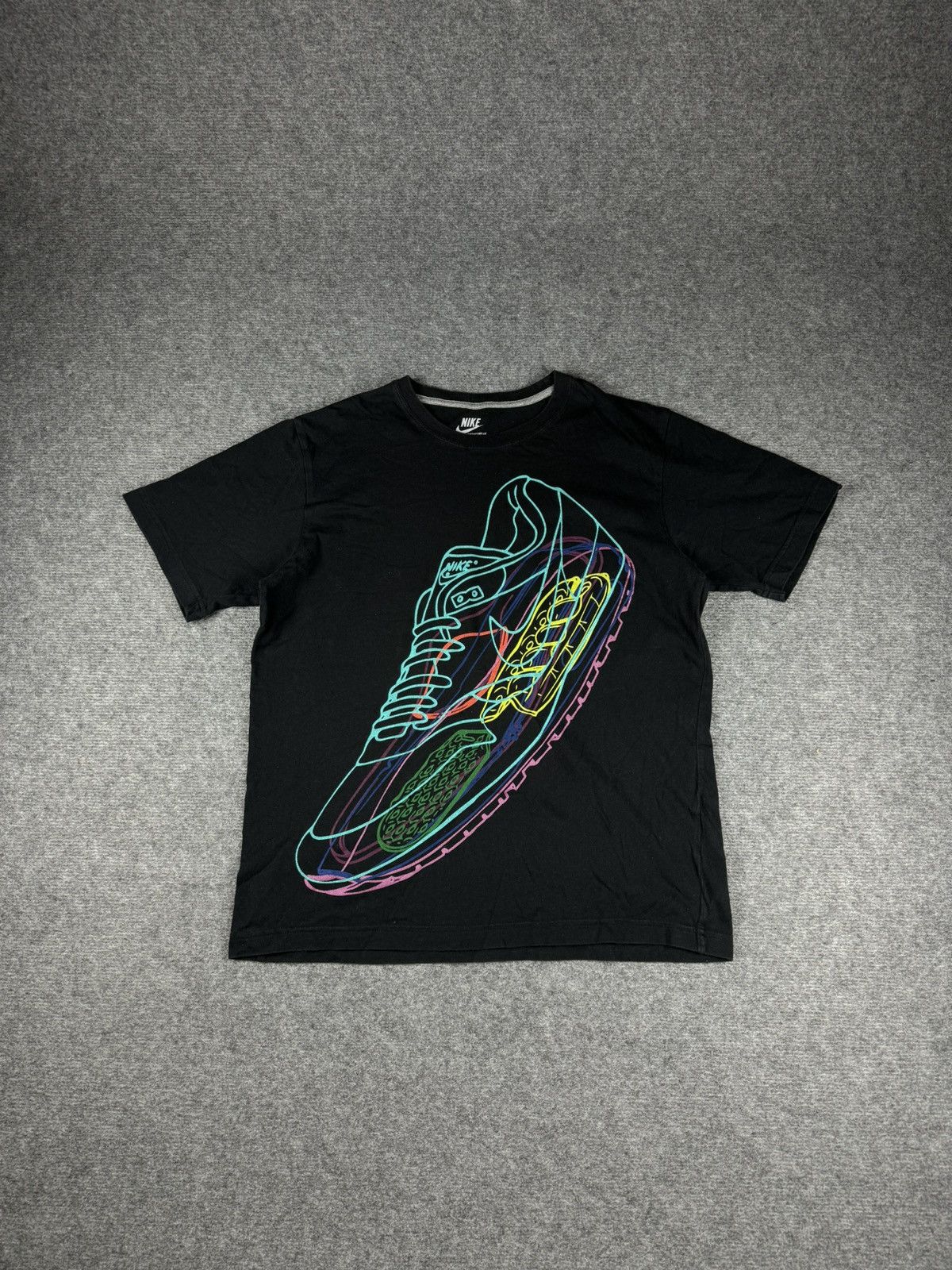 Nike × Vintage Vintage Nike Air Max print tshirt Size US M / EU 48-50 / 2 - 1 Thumbnail