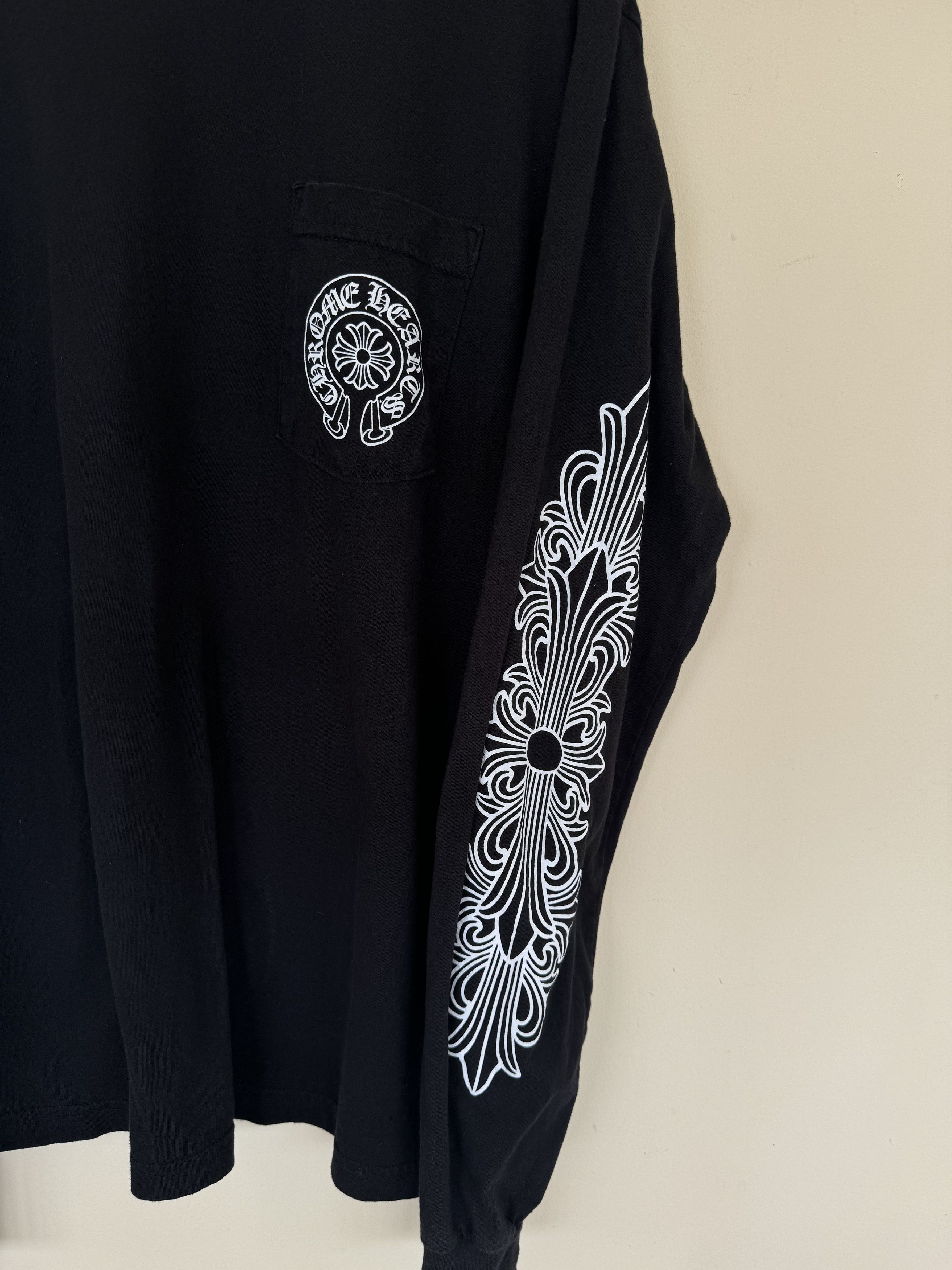 Chrome Hearts Vintage CH Malibu Exclusive L/S Tee Size US XL / EU 56 / 4 - 3 Thumbnail