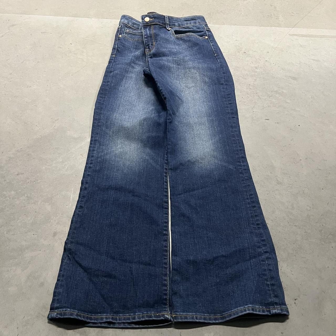 Gap × Vintage Vintage Y2K/2000s Flared Bootcut Gap Jeans Blue Denim Jeans! Size 32" / US 10 / IT 46 - 1 Thumbnail