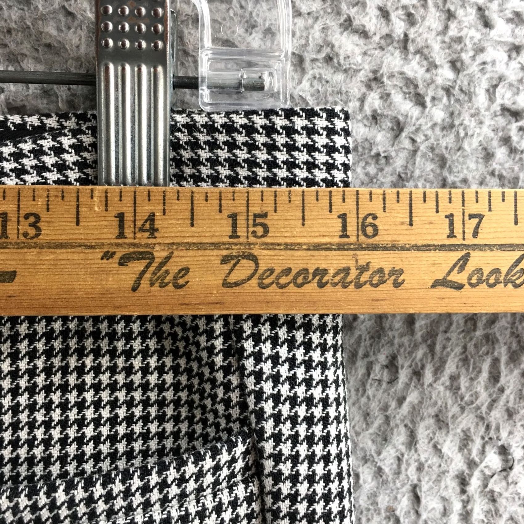 Banana Republic Banana Republic Sloan Dress Pants Womens 4S Black Houndstooth Mid Rise Zip Flat Front Pockets Skinny Classic Mens/Women? Size 27" / US 4 / IT 40 - 5 Thumbnail