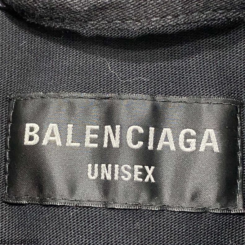 Balenciaga Balenciaga Patchwork Destroyed Double Ring Denim Jacket Size US M / EU 48-50 / 2 - 4 Thumbnail