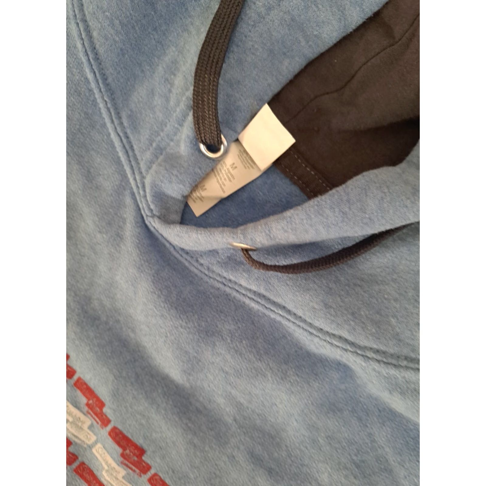 Fruit Of The Loom VINTAGE Fruit of the Loom Hoodie Lacrosse Flag Blue M Unisex Adults Pullover Hooded Canvas Cotton Size US M / EU 48-50 / 2 - 3 Thumbnail
