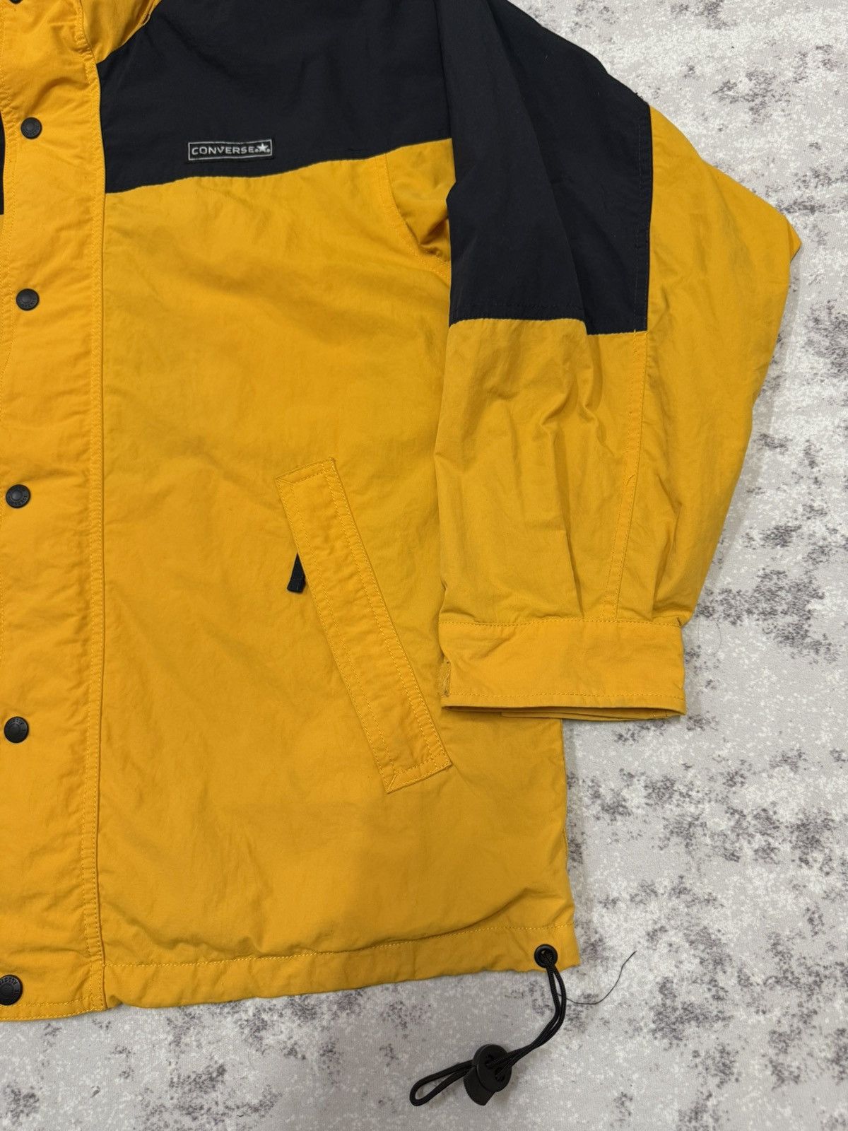 Converse Vintage Converse Outdoor Jacket Hiden Hoodie Size US L / EU 52-54 / 3 - 4 Thumbnail