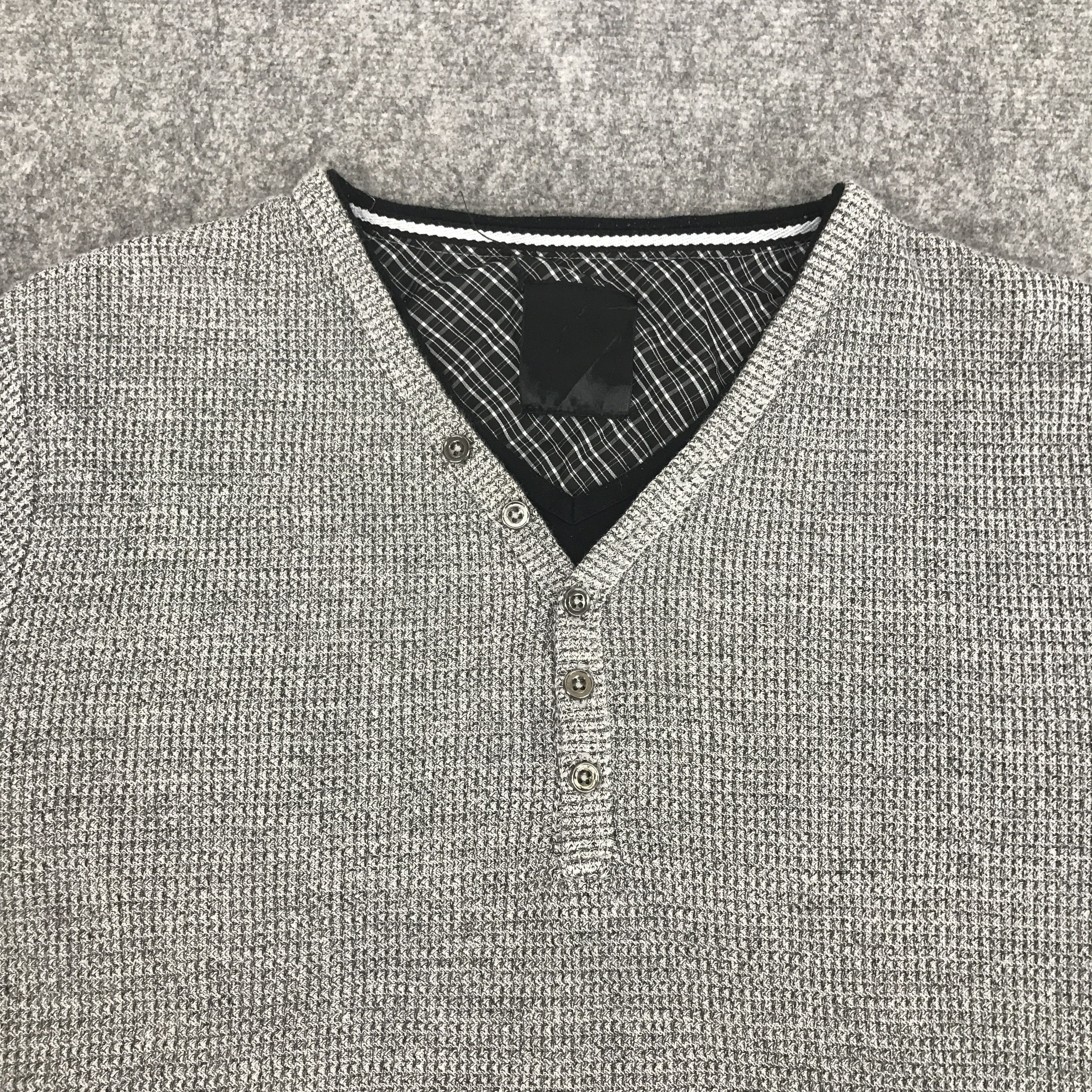 If Six Was Nine × Japanese Brand double collar japanese brand long sleeve punk style shirt Size US L / EU 52-54 / 3 - 8 Thumbnail