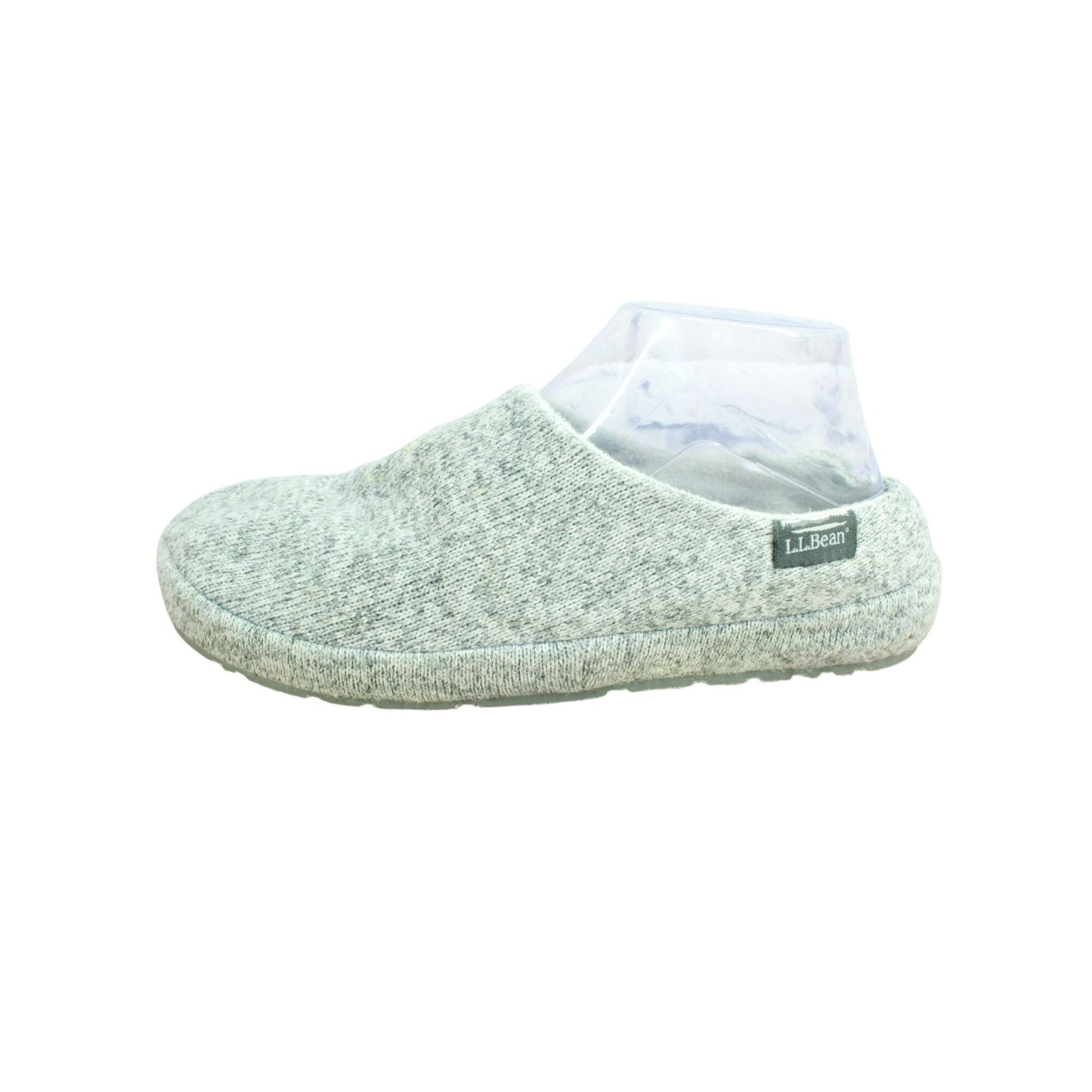 L.L. Bean LL Bean Women's Sweater Fleece Lined Slipper Scuffs Sz 8 M Size US 8 / IT 38 - 1 Thumbnail