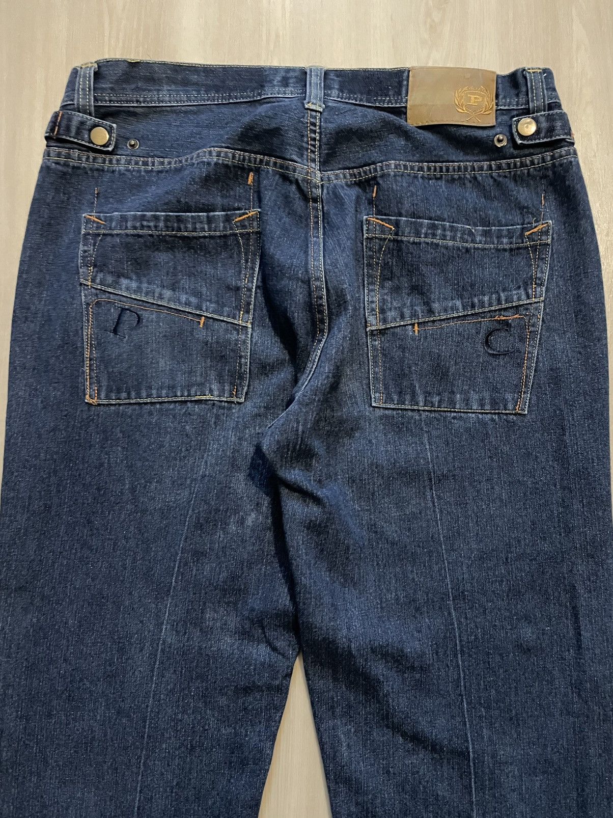 Phat Farm Vintage Phat Farm Embroidered Pocket Buckle Back Snap sz 40 Size US 40 / EU 56 - 1 Thumbnail