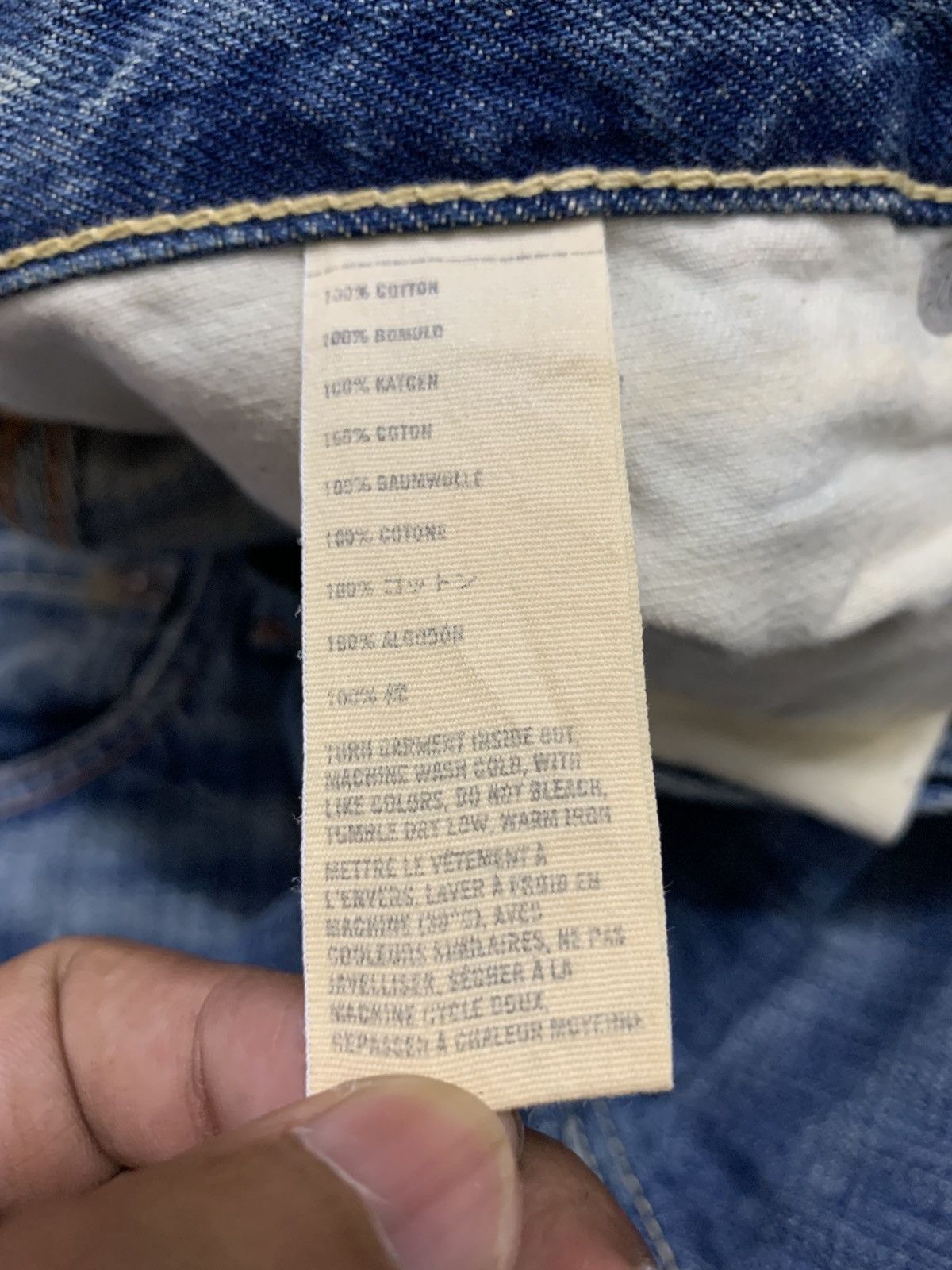 Abercrombie & Fitch Y2K Abercrombie Fitch Distressed Bootcut Flare Denim Jeans Size US 34 / EU 50 - 18 Thumbnail