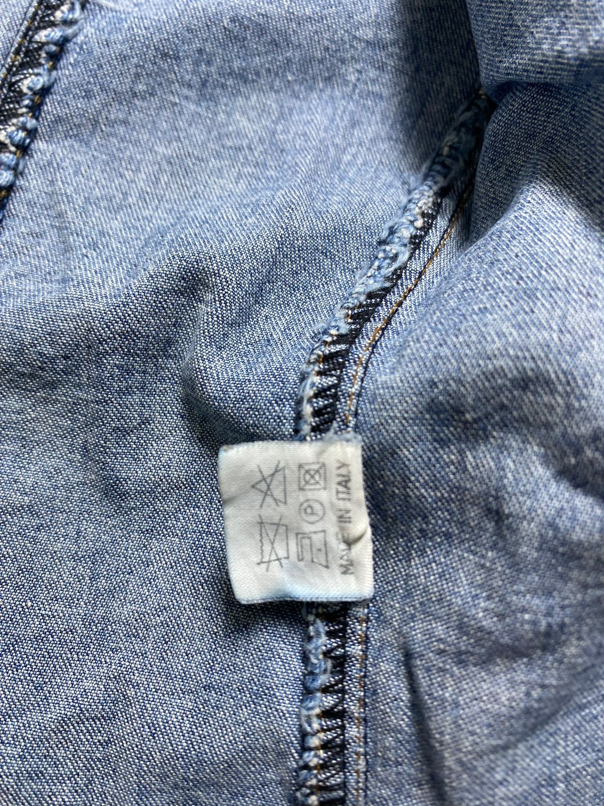 Vintage VINTAGE DENIM JACKET ONDE DE FORME Size US XS / EU 42 / 0 - 8 Thumbnail