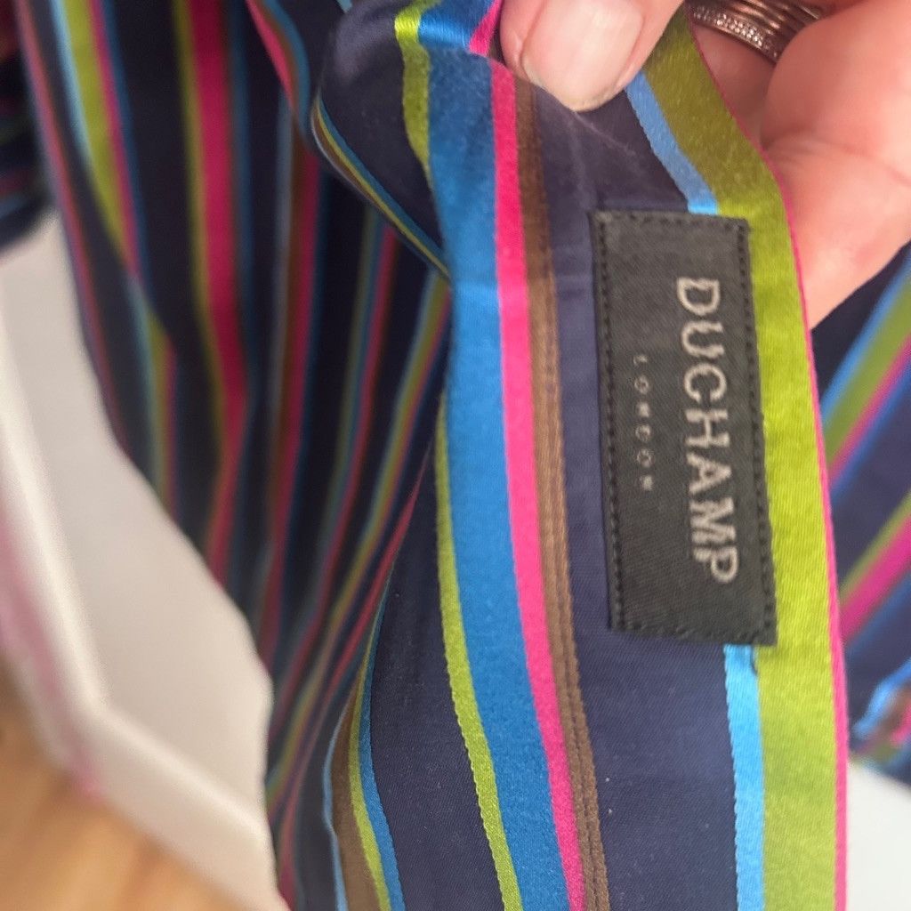 Duchamp Men's Duchamp Shirt, L, Multicolored striped Size US XL / EU 56 / 4 - 8 Thumbnail