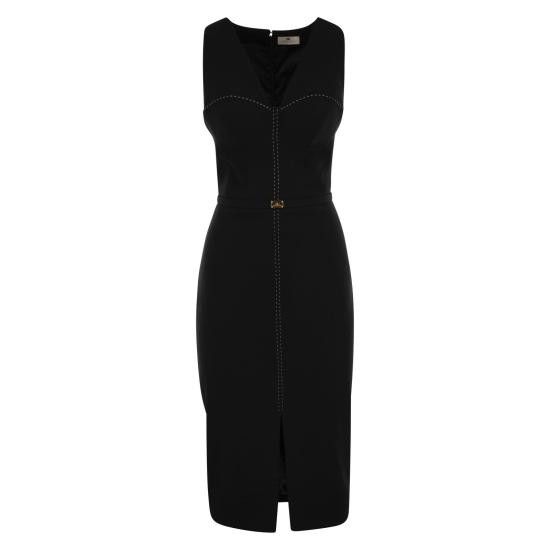 Elisabetta Franchi ELISABETTA FRANCHI Women Mid Skirts AB70651E2 BLACK Size M / US 6-8 / IT 42-44 - 1 Thumbnail