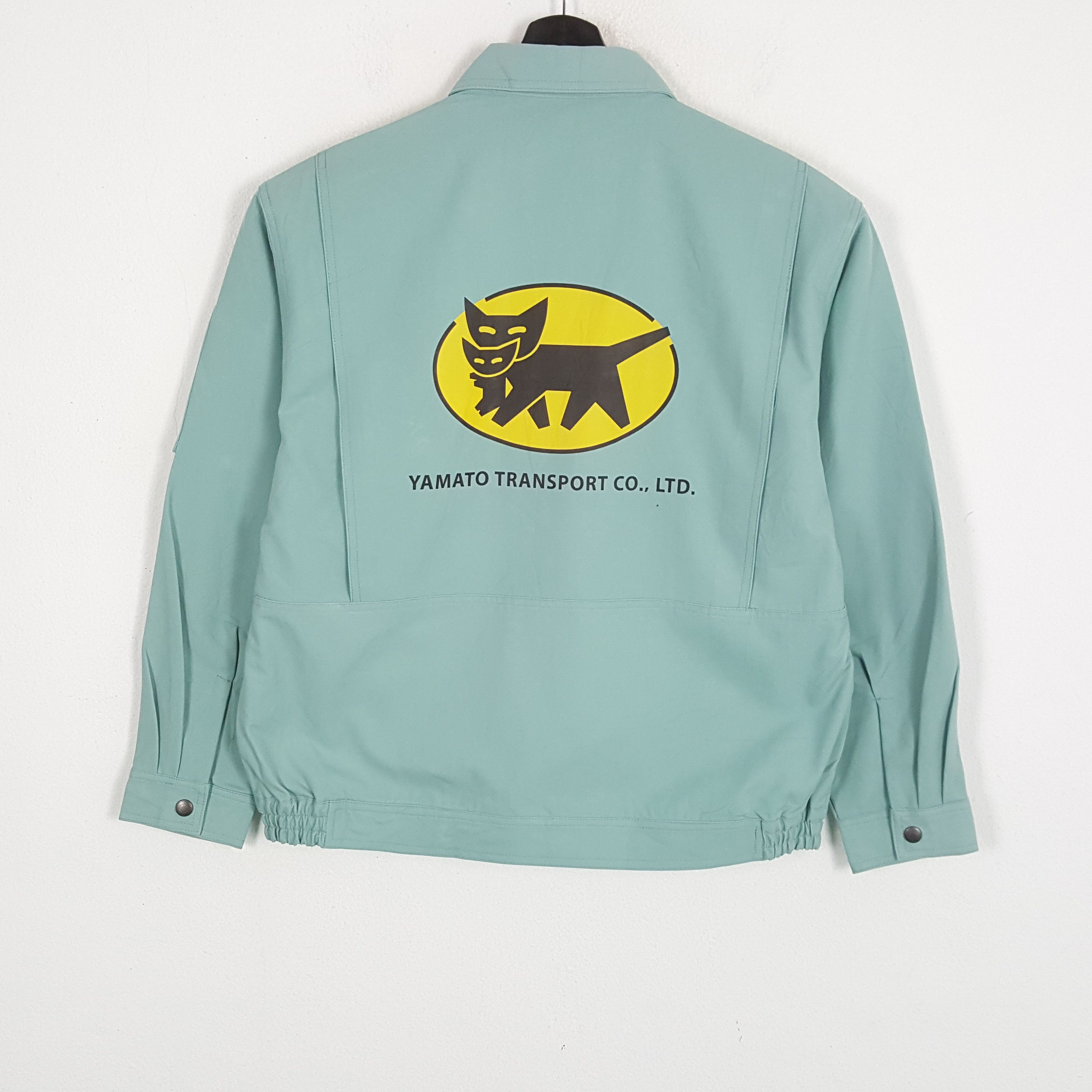 Japanese Brand × Vintage YAMATO TRANSPORT Japanese Workwear Style Custom Jacket Size US M / EU 48-50 / 2 - 1 Thumbnail