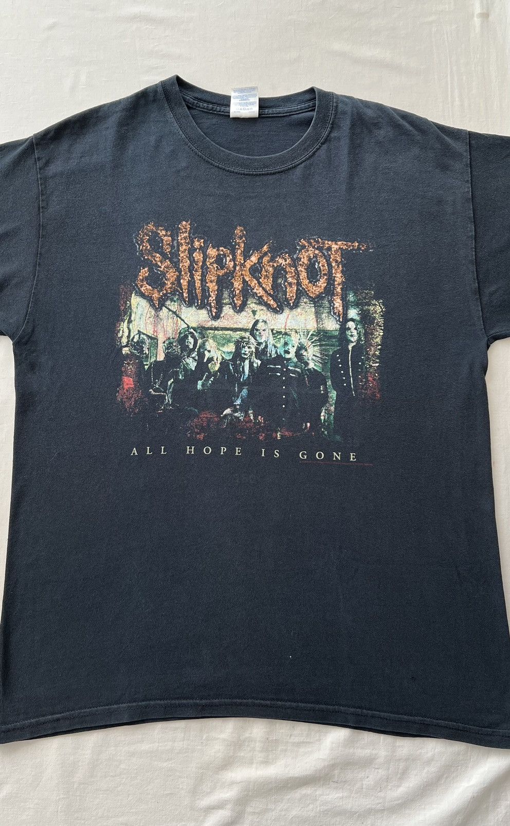 Band Tees Vintage 2008 Slipknot All Hope Is Gone Nu Metal Band T-shirt Size US L / EU 52-54 / 3 - 5 Thumbnail