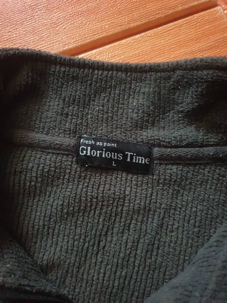 Japanese Brand Glorious time half zipper Longsleeve Shirt Size US L / EU 52-54 / 3 - 2 Thumbnail