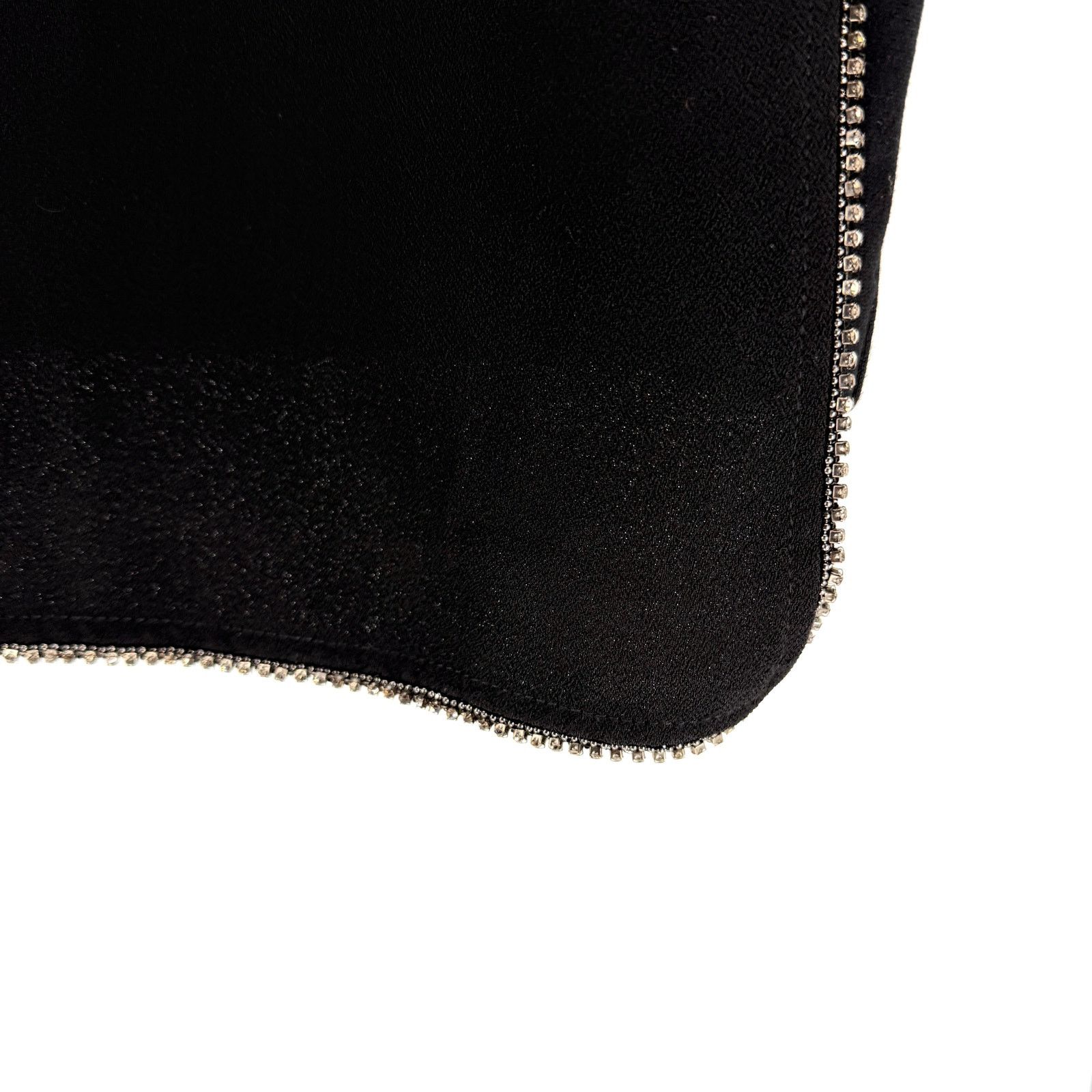 Chicos Black Minimalist Rhinestone Trim Cocktail Shift Dress Size XXL / US 16-18 / IT 52-54 - 3 Thumbnail
