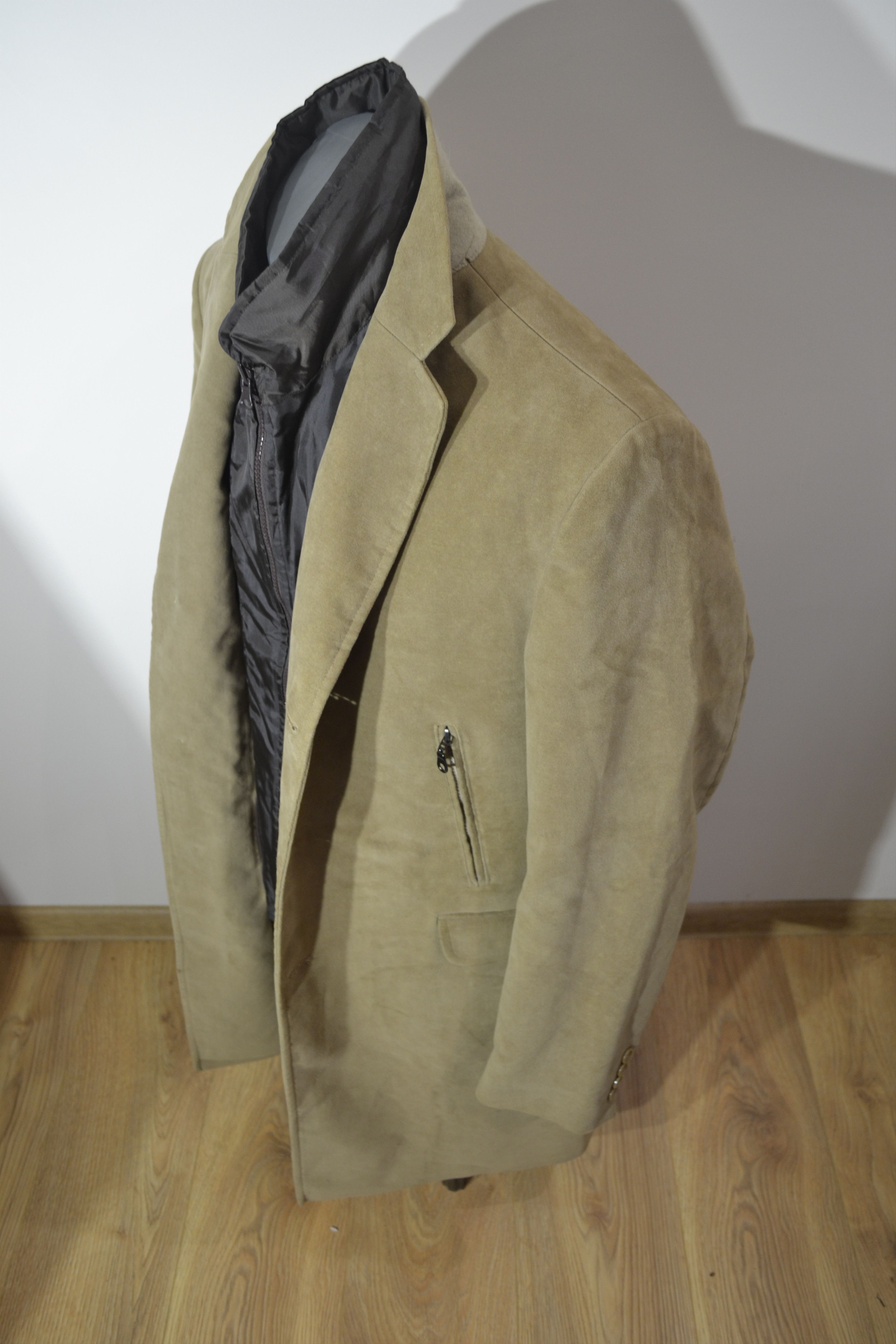 Other Vintage Del Mare 1911 Men’s Coat with Zip-In Waistcoat – L Size US L / EU 52-54 / 3 - 4 Thumbnail