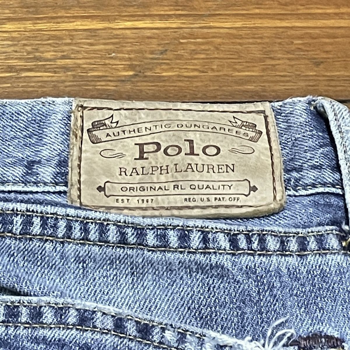 Polo Ralph Lauren × Vintage Rare Design Vintage Brand Polo Ralph Lauren Jeans 2000s Size US 33 - 9 Thumbnail