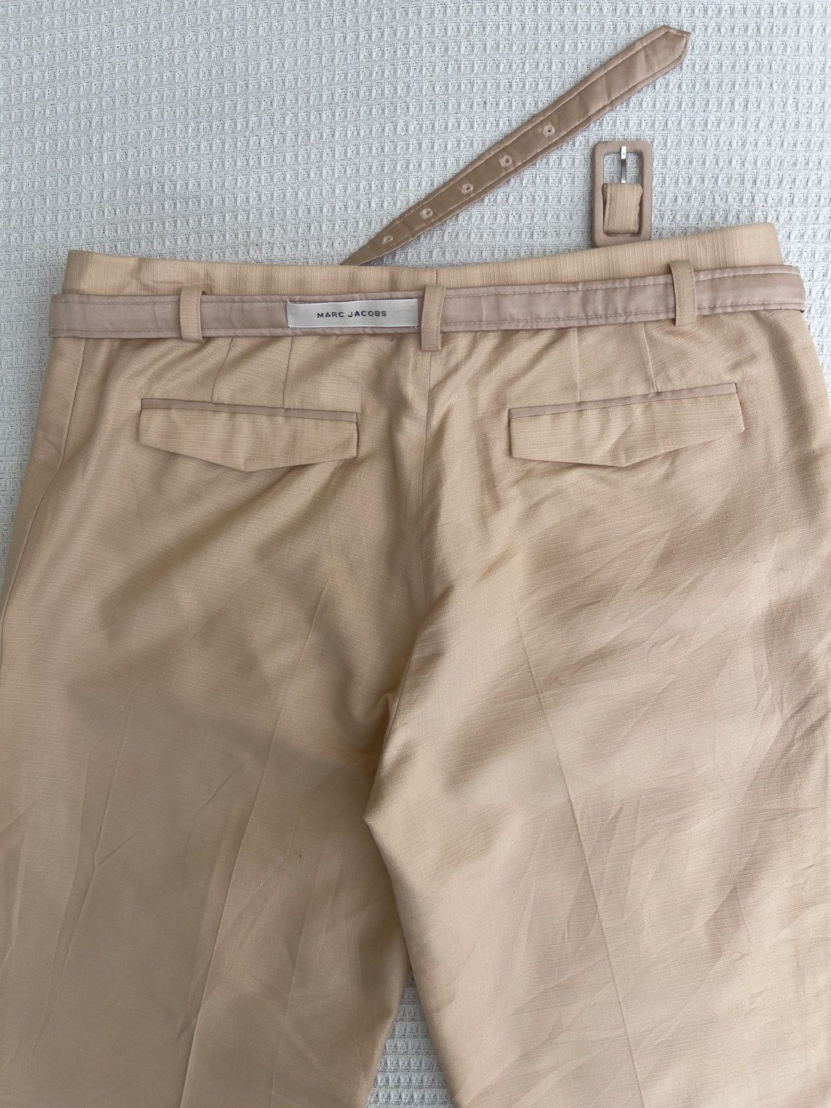 Marc Jacobs Rare🔥Combo Set Marc Jacobs Crop Pants & Belt Marc Jacobs Size 30" / US 8 / IT 44 - 6 Thumbnail