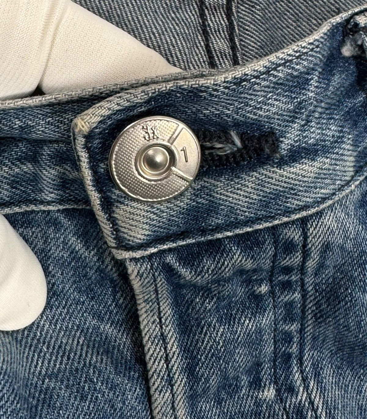 3x1 3x1 NYC Destroyed Boyfriend Jeans size 27 Size 27" / US 4 / IT 40 - 10 Thumbnail