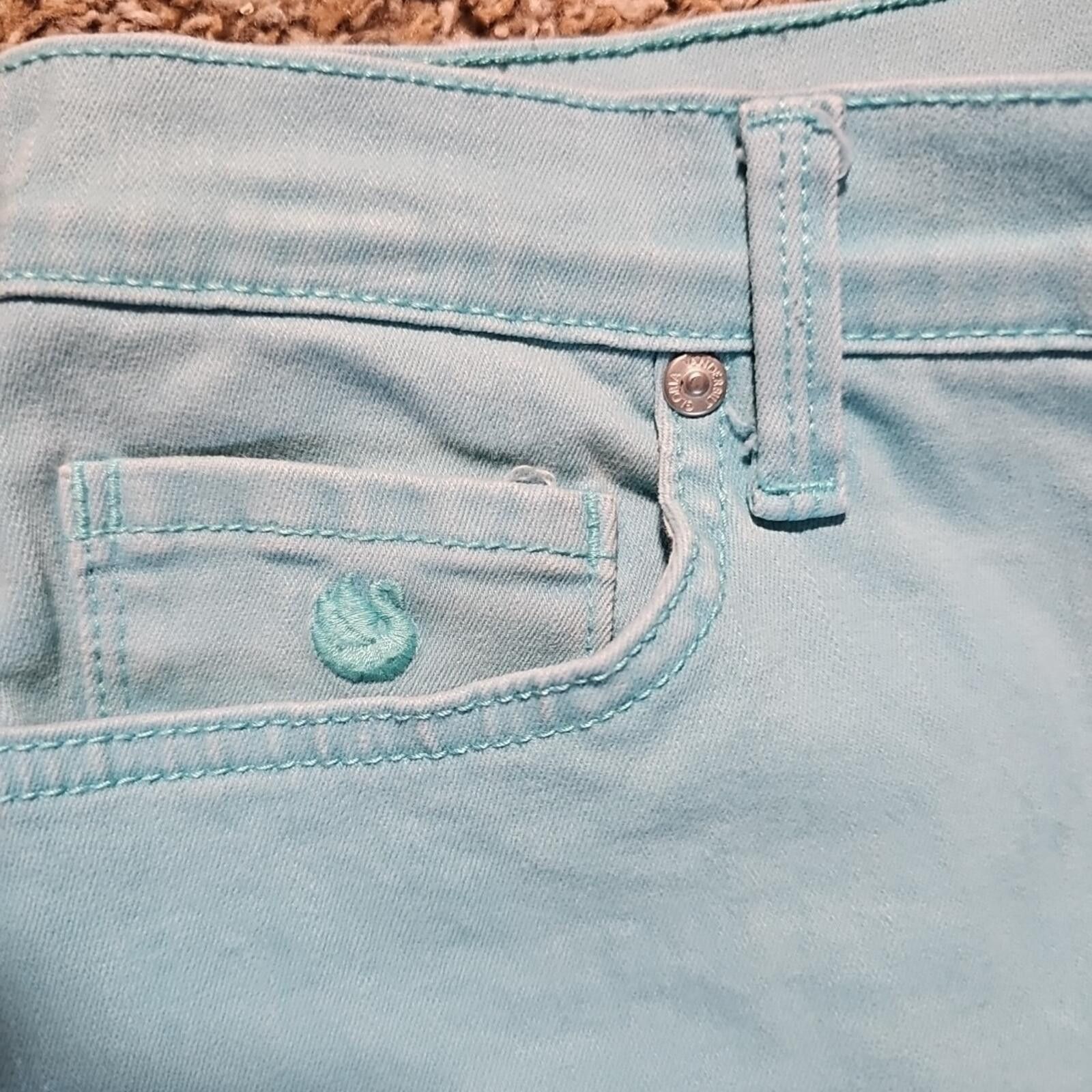 Other Gloria Vanderbilt All Around Slimming Amanda Blue Capris Sz8 Size 30" / US 8 / IT 44 - 2 Thumbnail