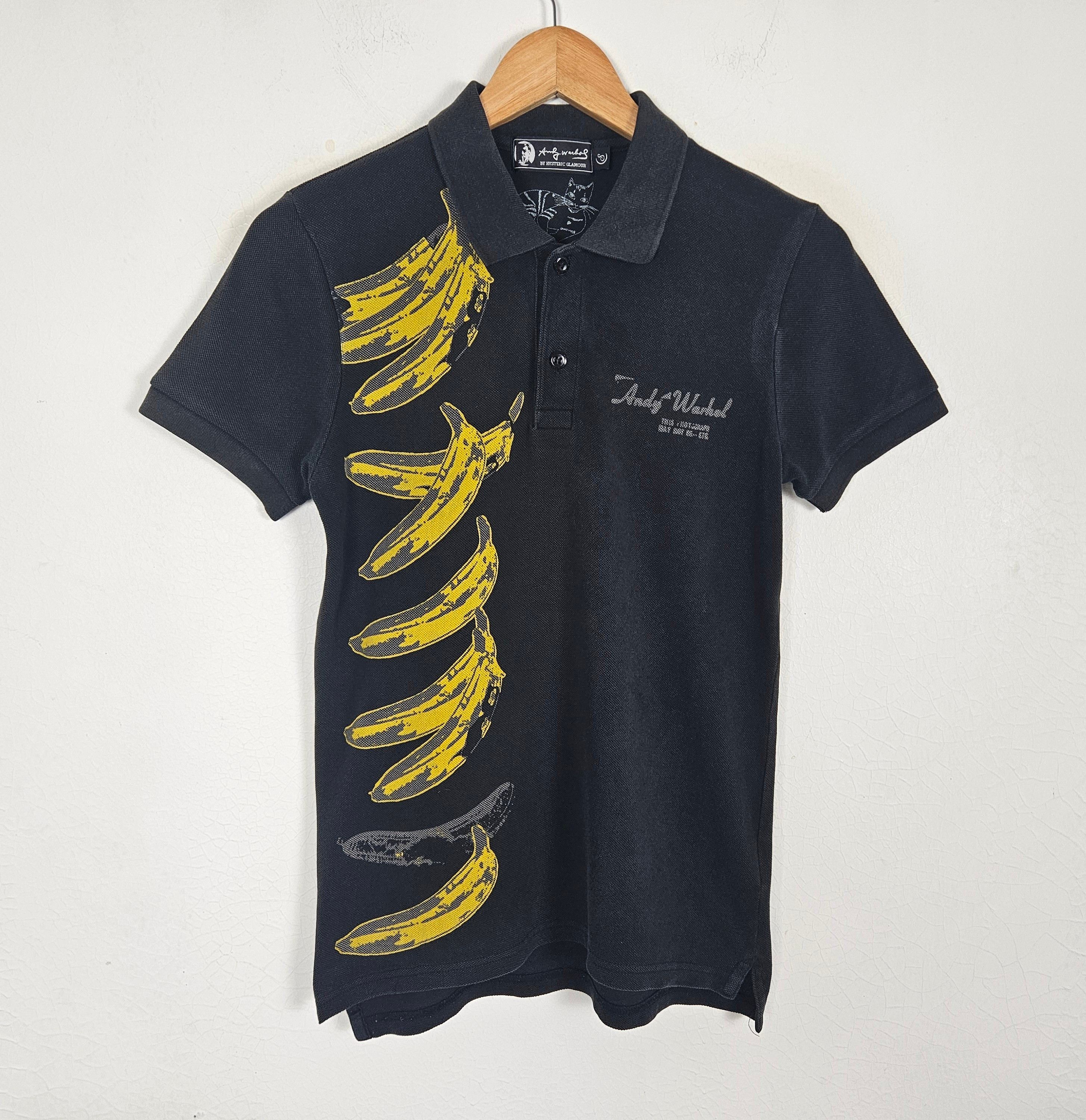 Andy Warhol Hysteric Glamour x Andy Warhol pop art polo shirt Size US S / EU 44-46 / 1 - 2 Thumbnail
