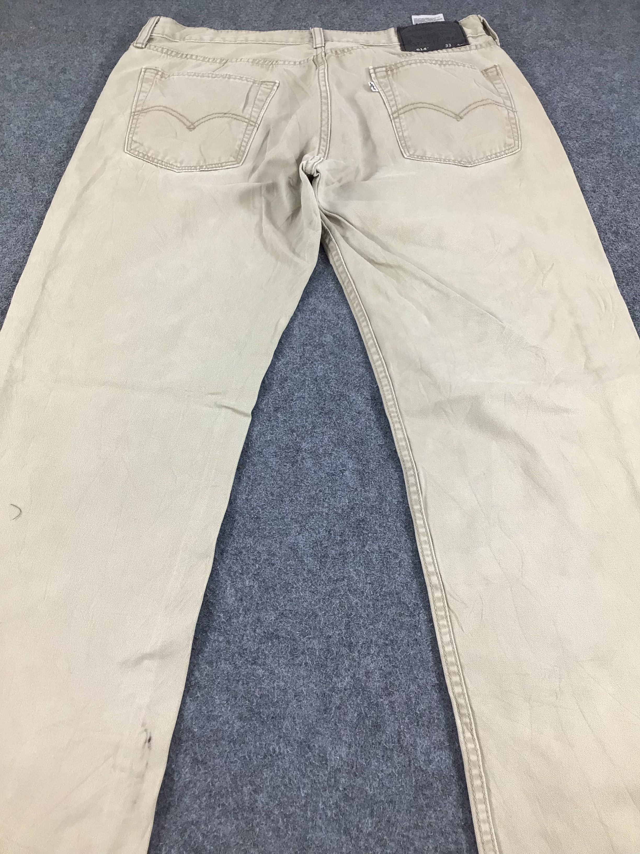 Levi's Vintage Levis Jeans 514 White Tab-J859 Size US 33 - 4 Thumbnail