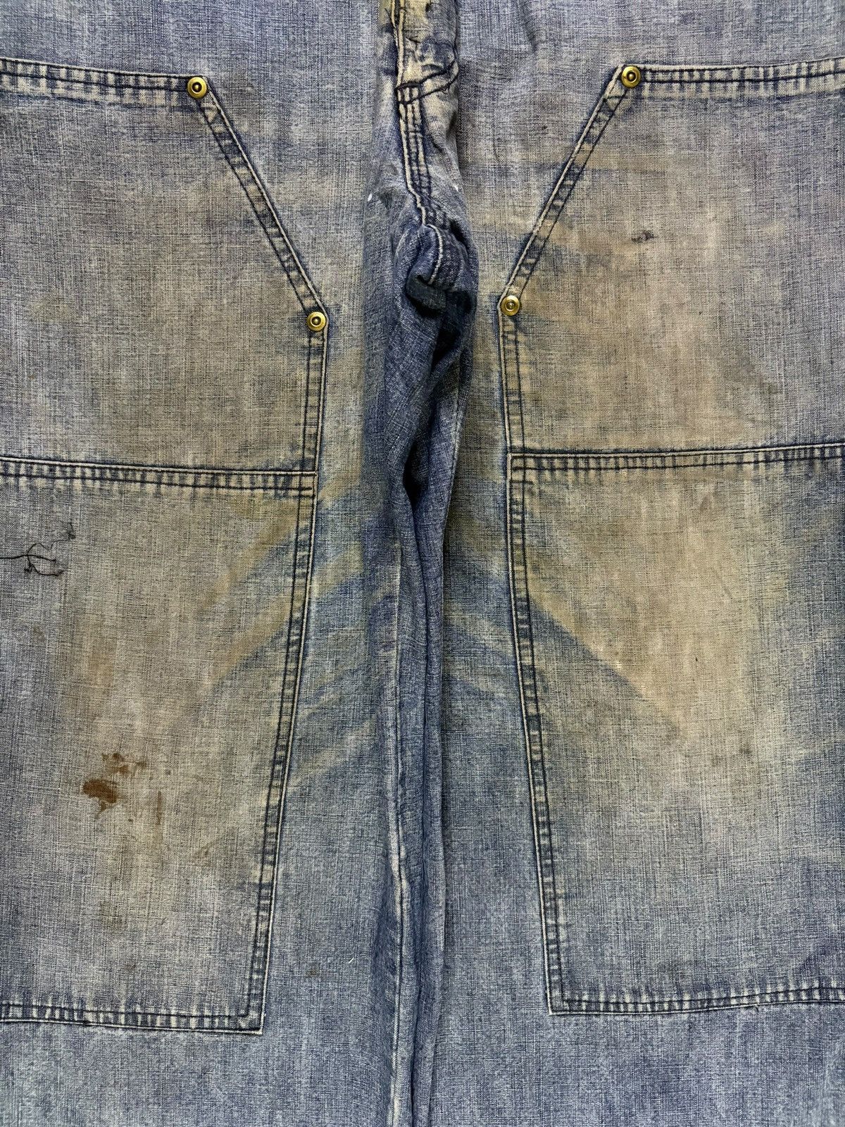 JNCO × Japanese Brand Vintage Japanese Brand Mud Wash Double Knee Baggy Jean Size US 35 - 5 Thumbnail