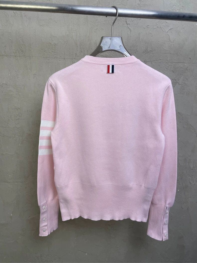 Thom Browne Thom browne Size 2 Cherry blossom pink four-strip knitted Size M / US 6-8 / IT 42-44 - 2 Thumbnail