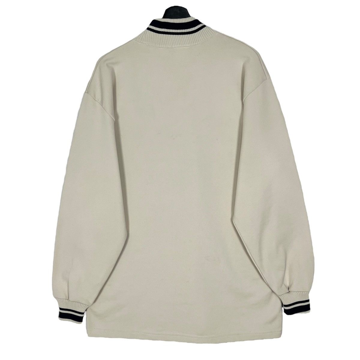 Quiksilver × Vintage Vintage 90s Quicksilver Turtleneck Collar Sweatshirt Size US L / EU 52-54 / 3 - 7 Thumbnail