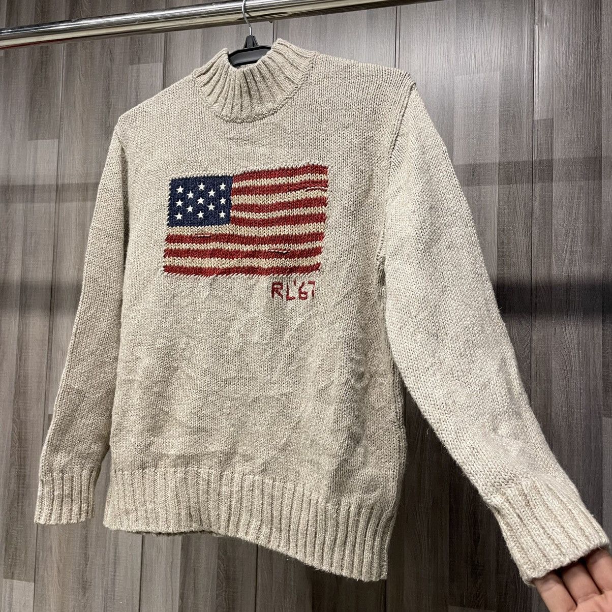 Polo Ralph Lauren Polo Ralph Lauren American Flag Sweater Size US M / EU 48-50 / 2 - 9 Thumbnail
