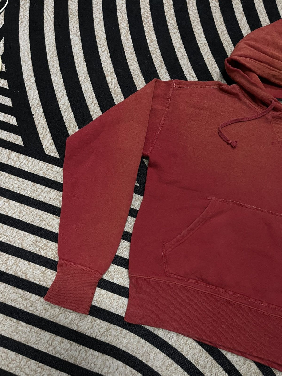 Polo Ralph Lauren 90s RRL BY POLO RALPH LAUREN HOODIE PLAIN SUN FADED Size S / US 4 / IT 40 - 3 Thumbnail