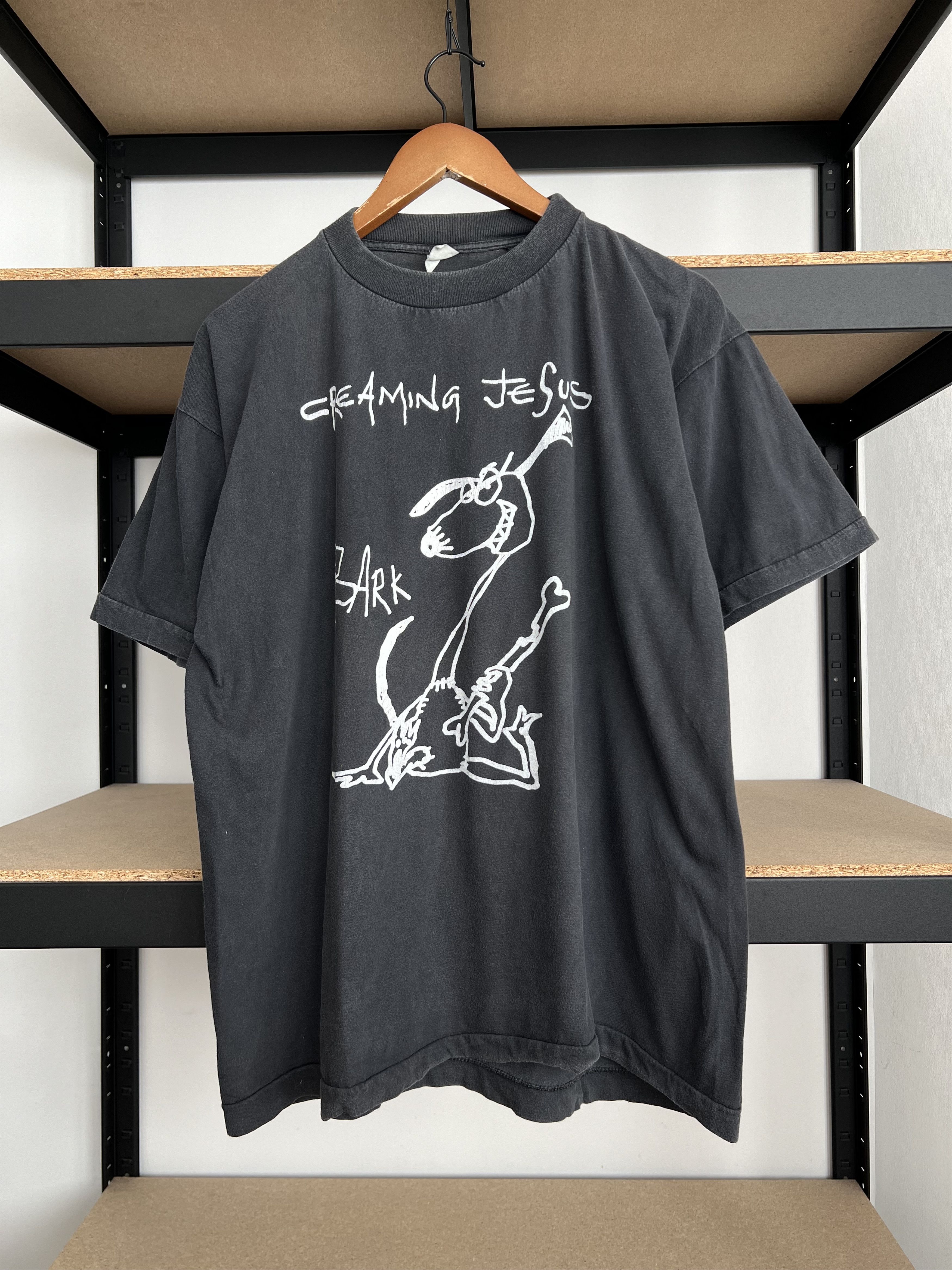 Band Tees Vintage 90 Creaming Jesus Bark Gothic Rock Band T-shirt Size US XL / EU 56 / 4 - 3 Thumbnail