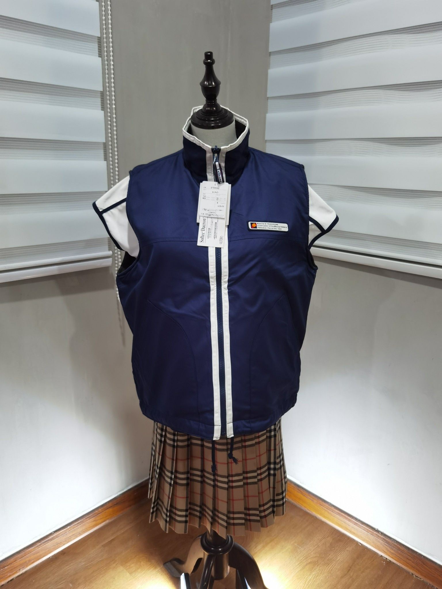 ellesse X DUPONT reversible vest S 2182