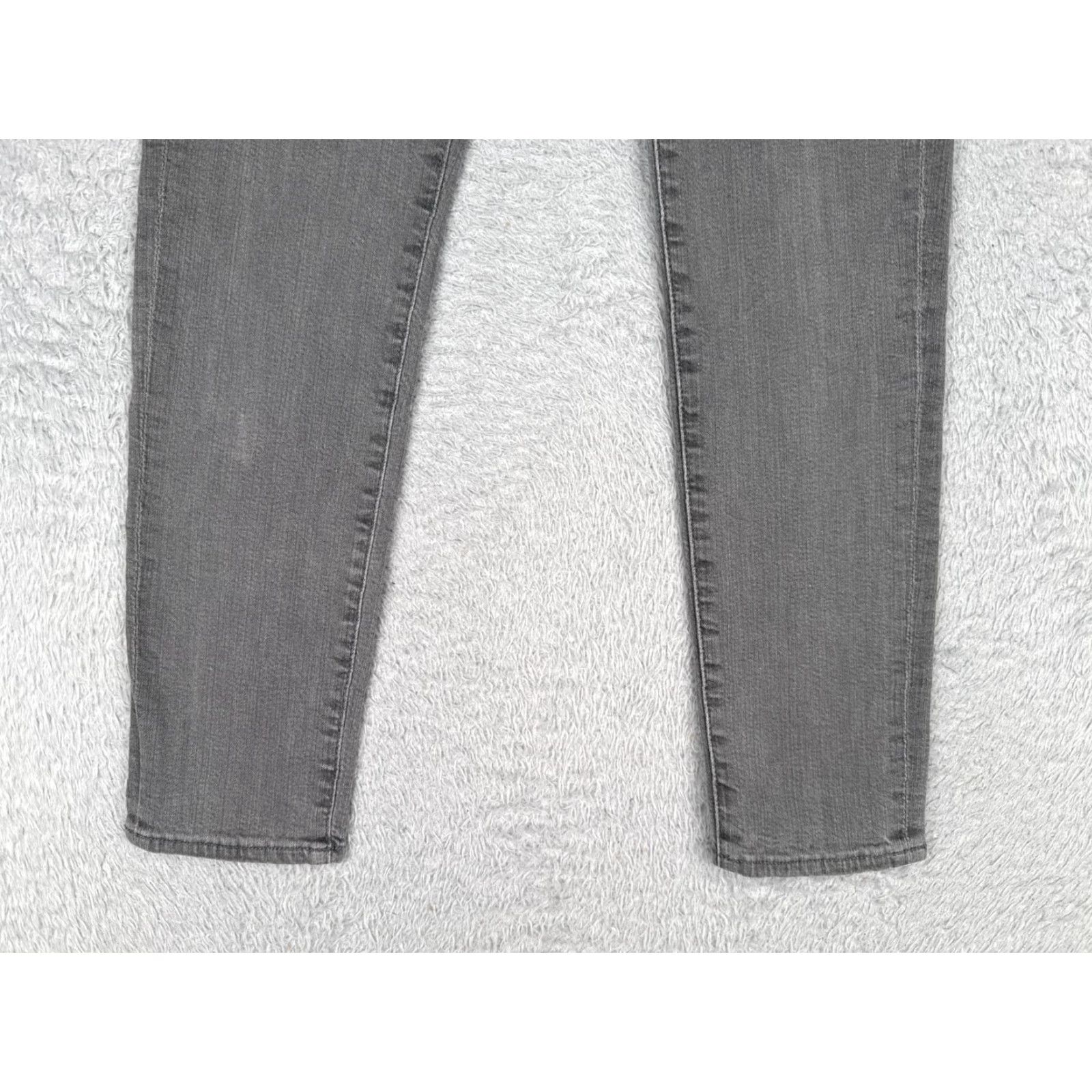Vintage Adriano Goldschmied Jeans Women 28 Gray The Stevie Ankle Slim Straight Leg 28x28 Size 28" / US 6 / IT 42 - 2 Thumbnail