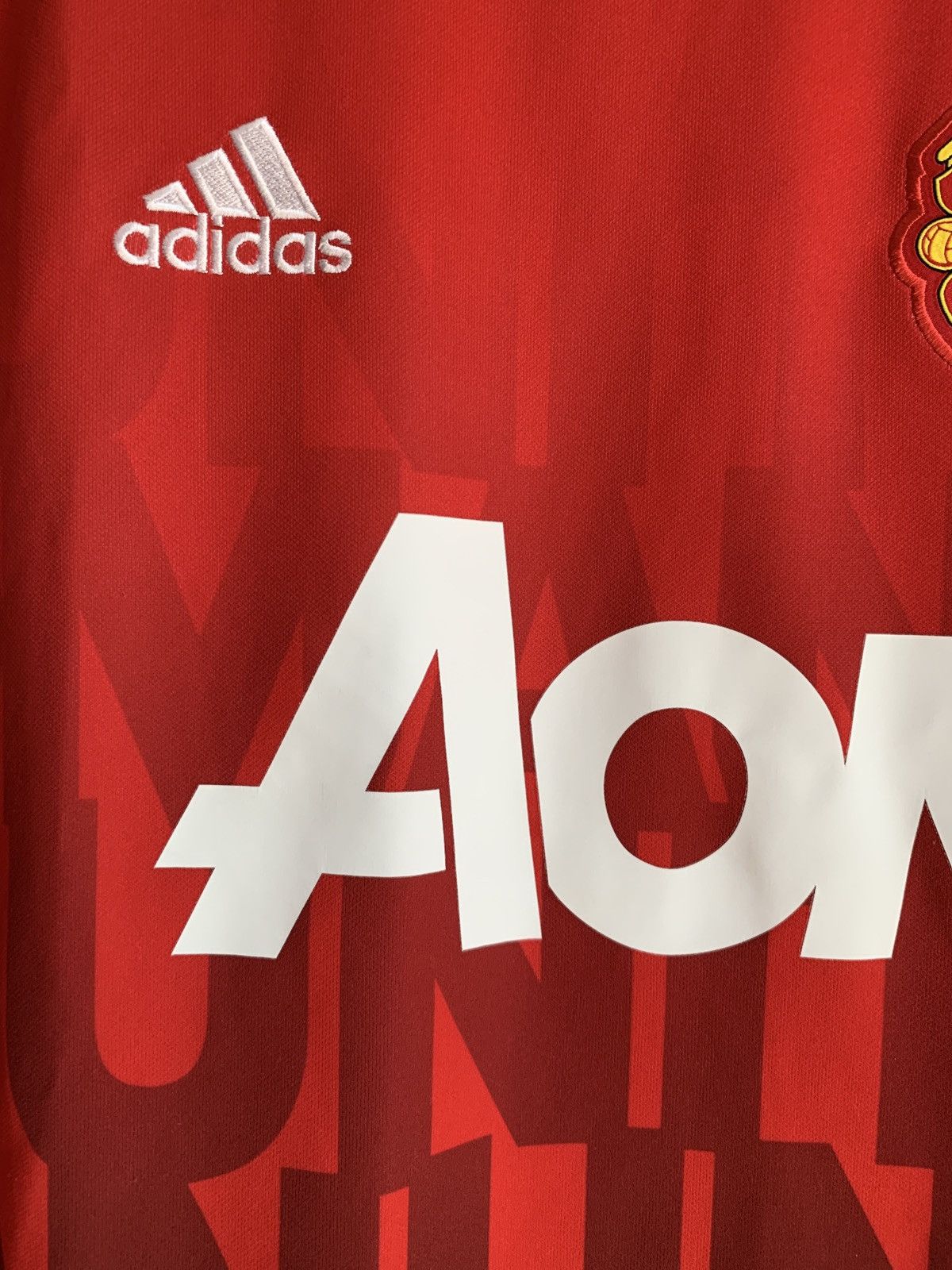 Adidas Manchester United 2015 Football Long Sleeve Shirt Soccer S Size US M / EU 48-50 / 2 - 5 Thumbnail