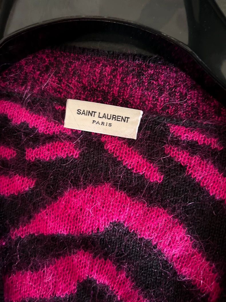 Yves Saint Laurent Saint Laurent 19FW Rose Tiger Sweater 2501-Nextarrow Size US XS / EU 42 / 0 - 2 Thumbnail