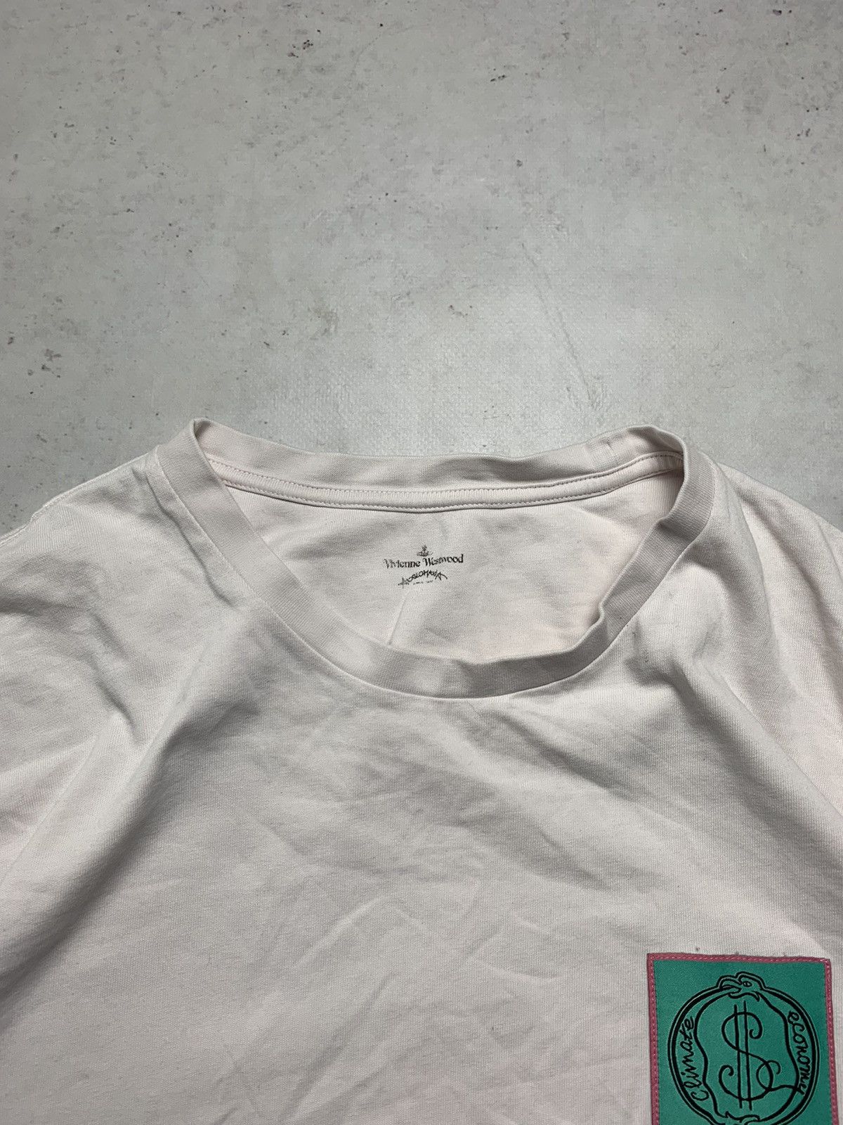 Vintage Vintage Vivienne Westwood Dollar Boxy T-shirt XL Size US XL / EU 56 / 4 - 3 Thumbnail