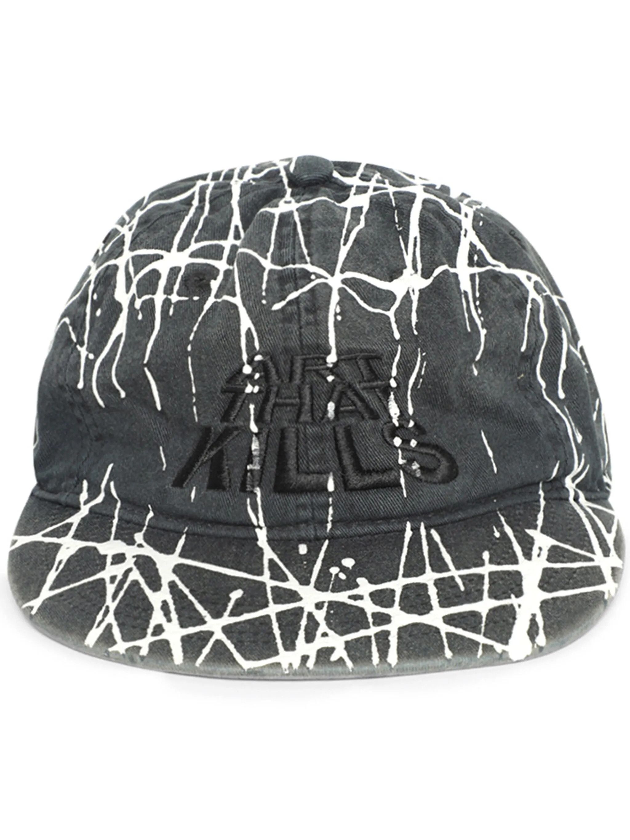 Gallery Dept. o1gr1nt0426 Size: OS / Atk Paint Stripe Hat / Cap in Black Size ONE SIZE - 2 Thumbnail