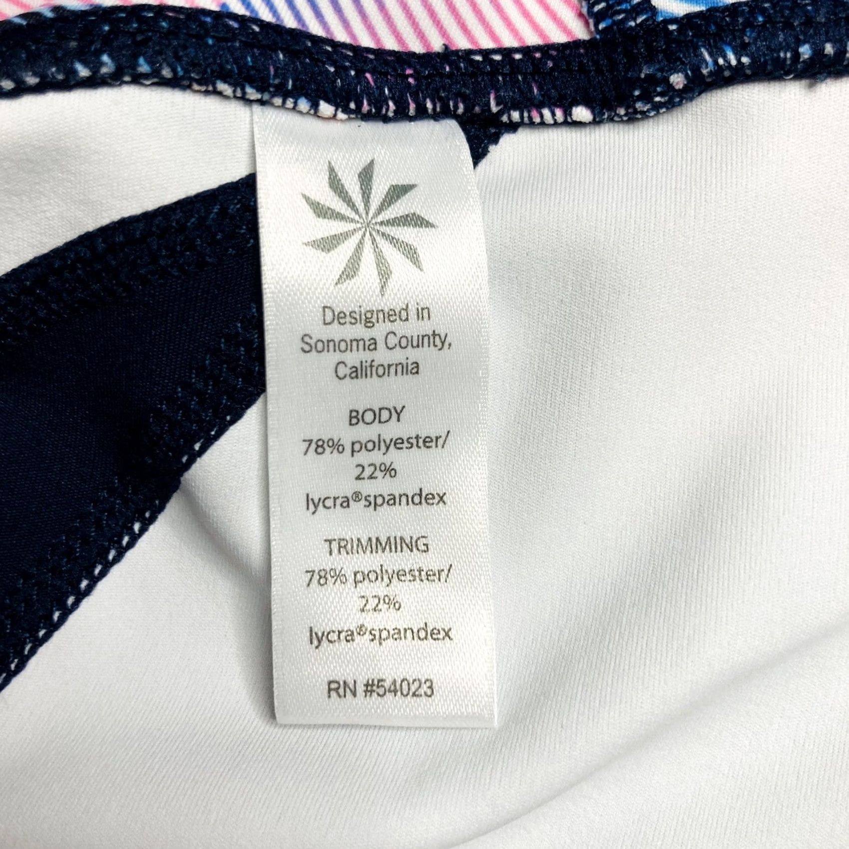 Athleta Athleta Leggings Capri Blue Size Small EUC Geo Sonar Electric Size 28" / US 6 / IT 42 - 8 Thumbnail
